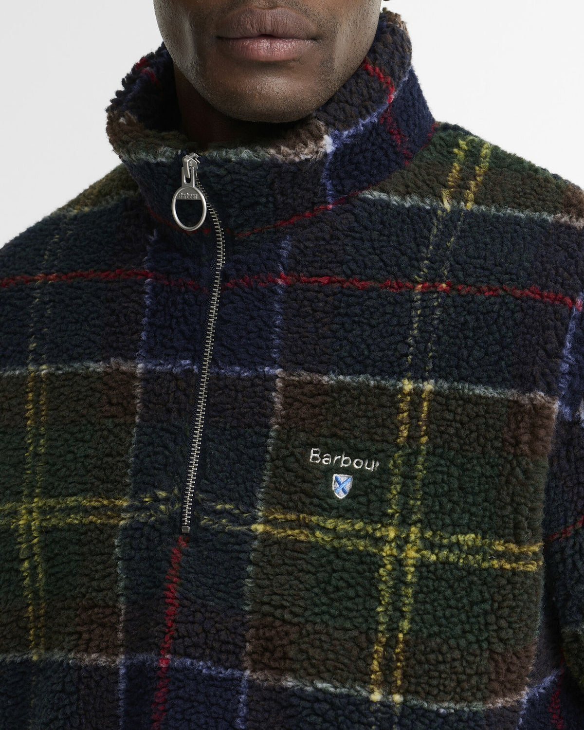 Tartan Half-Zip Fleece - Classic Tartan