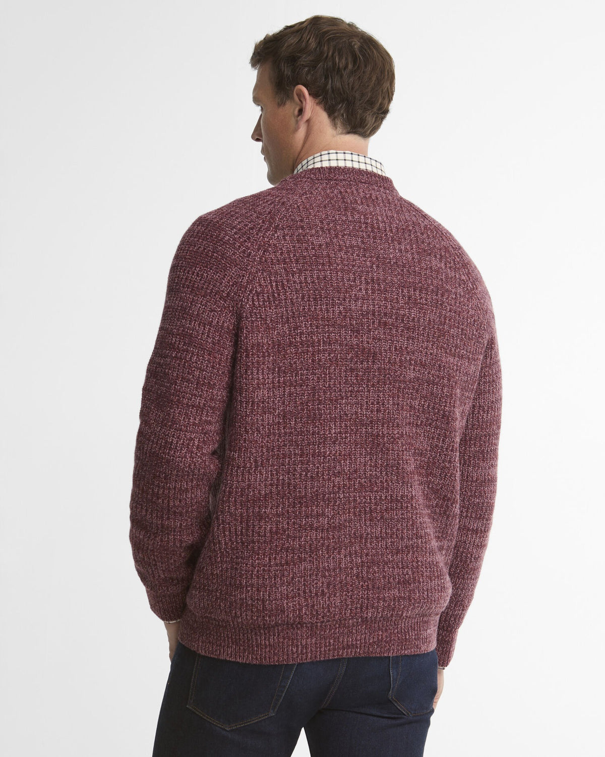 Horseford Crew Neck Jumper - Mauve