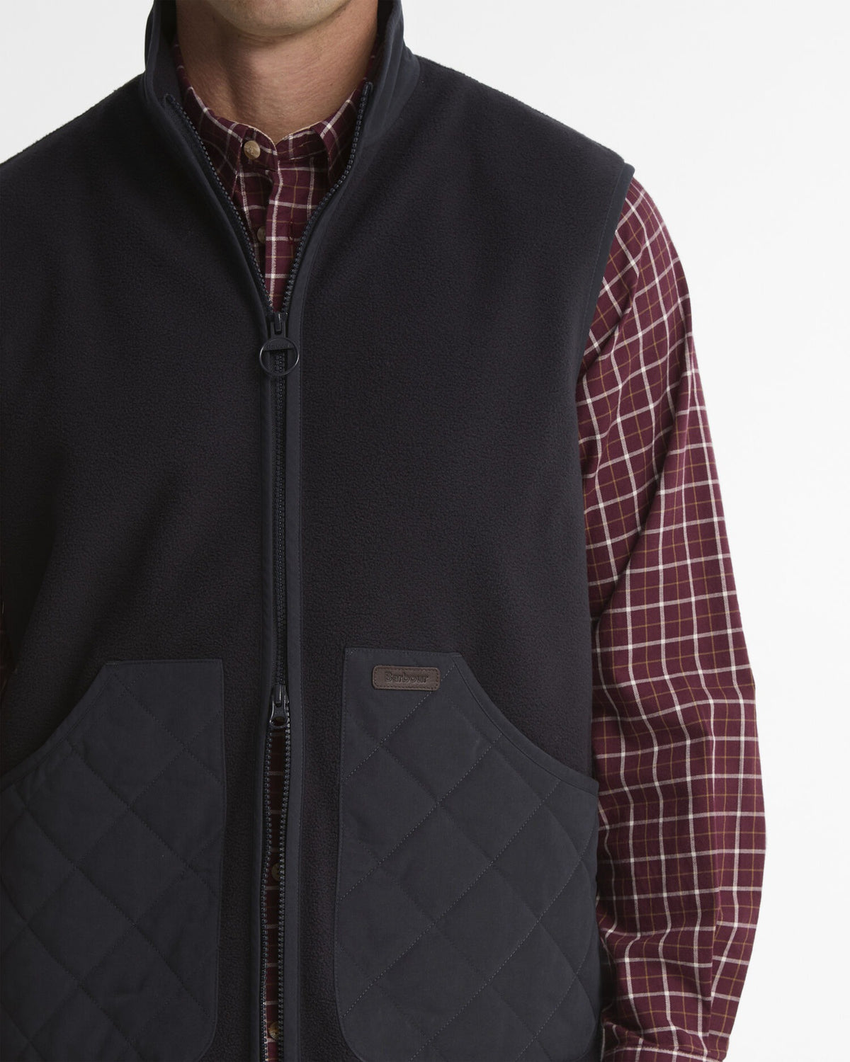 Lowich Fleeced Gilet - Dark Navy