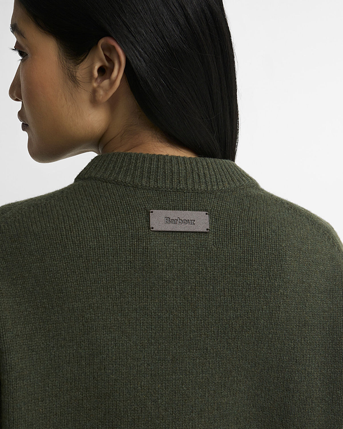 Ivybridge Crew Neck Jumper - Olive