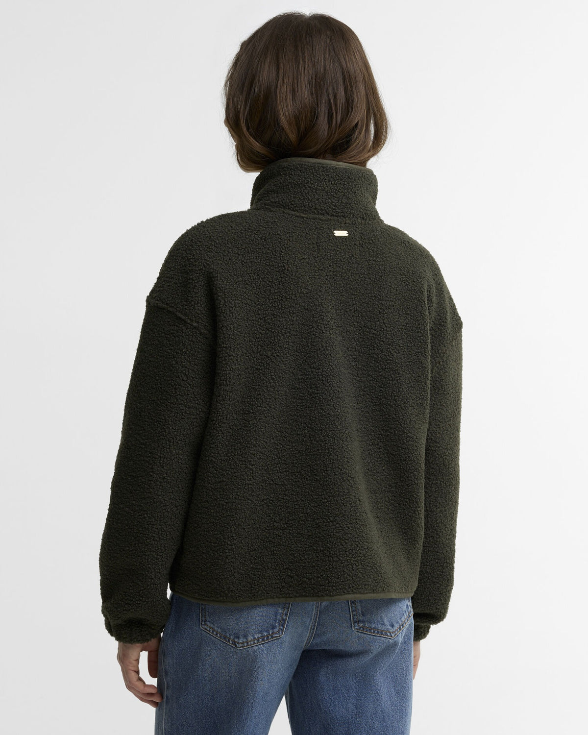 Mabel Fleece Olive