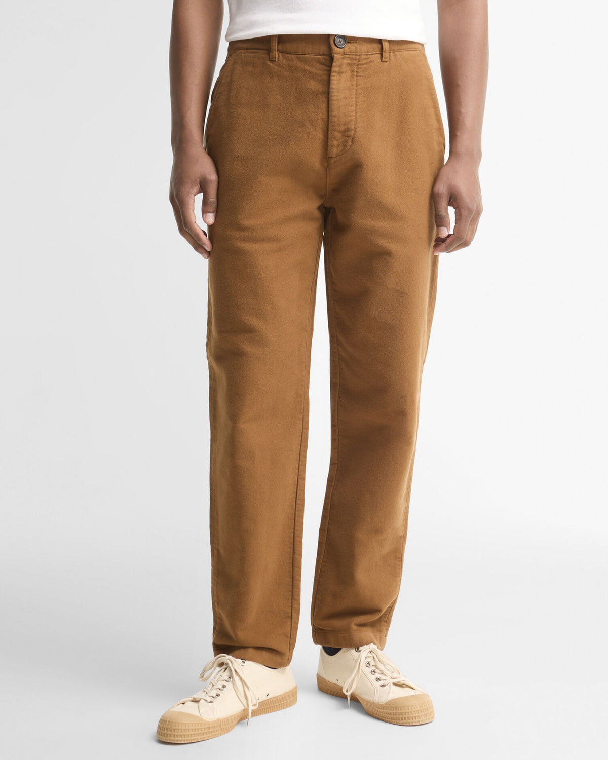 Moleskin Tailored Trousers - Cinnamon