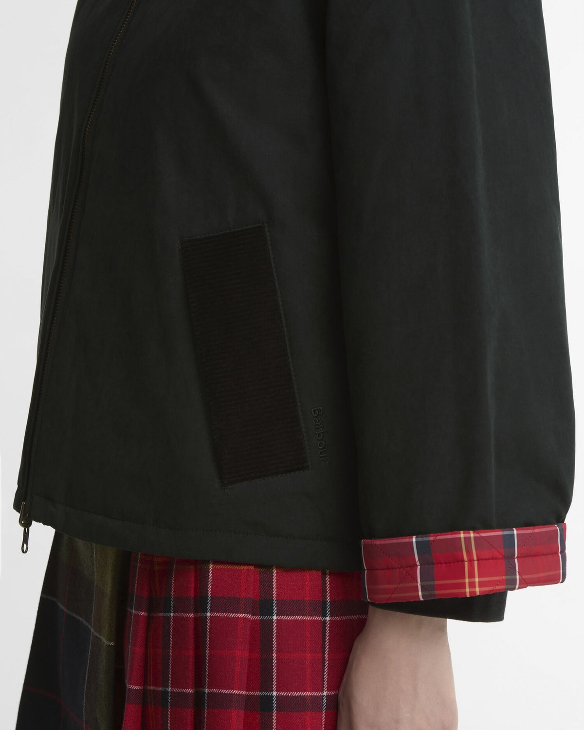 Dawn Reversible Casual Jacket - Black/Cardinal