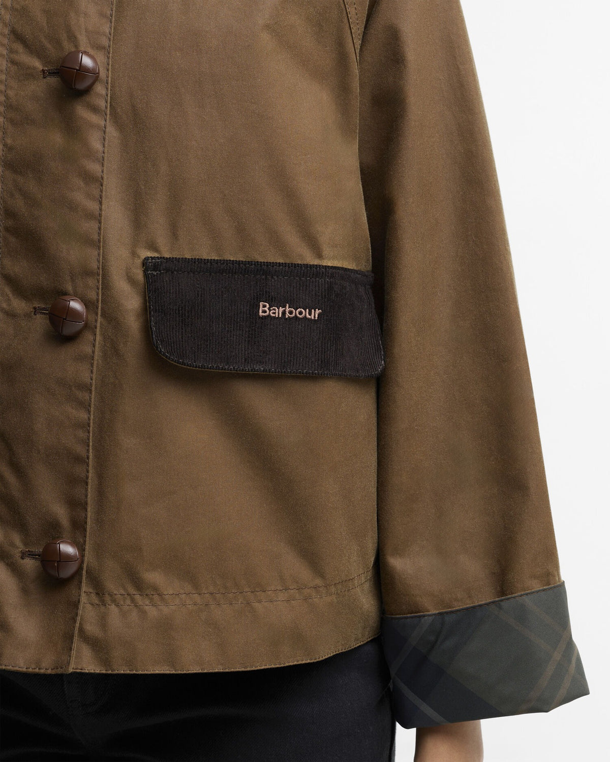 Adina Waxed Jacket - Tan/Shadow Classic