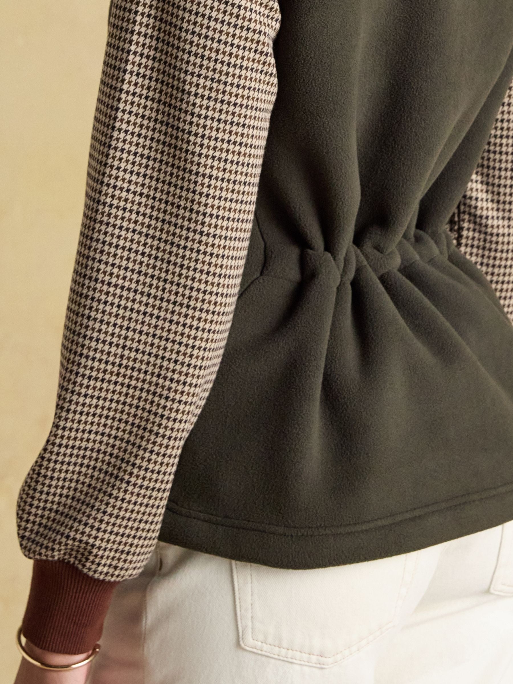 Heritage Khaki Green Regular Fleece Gilet