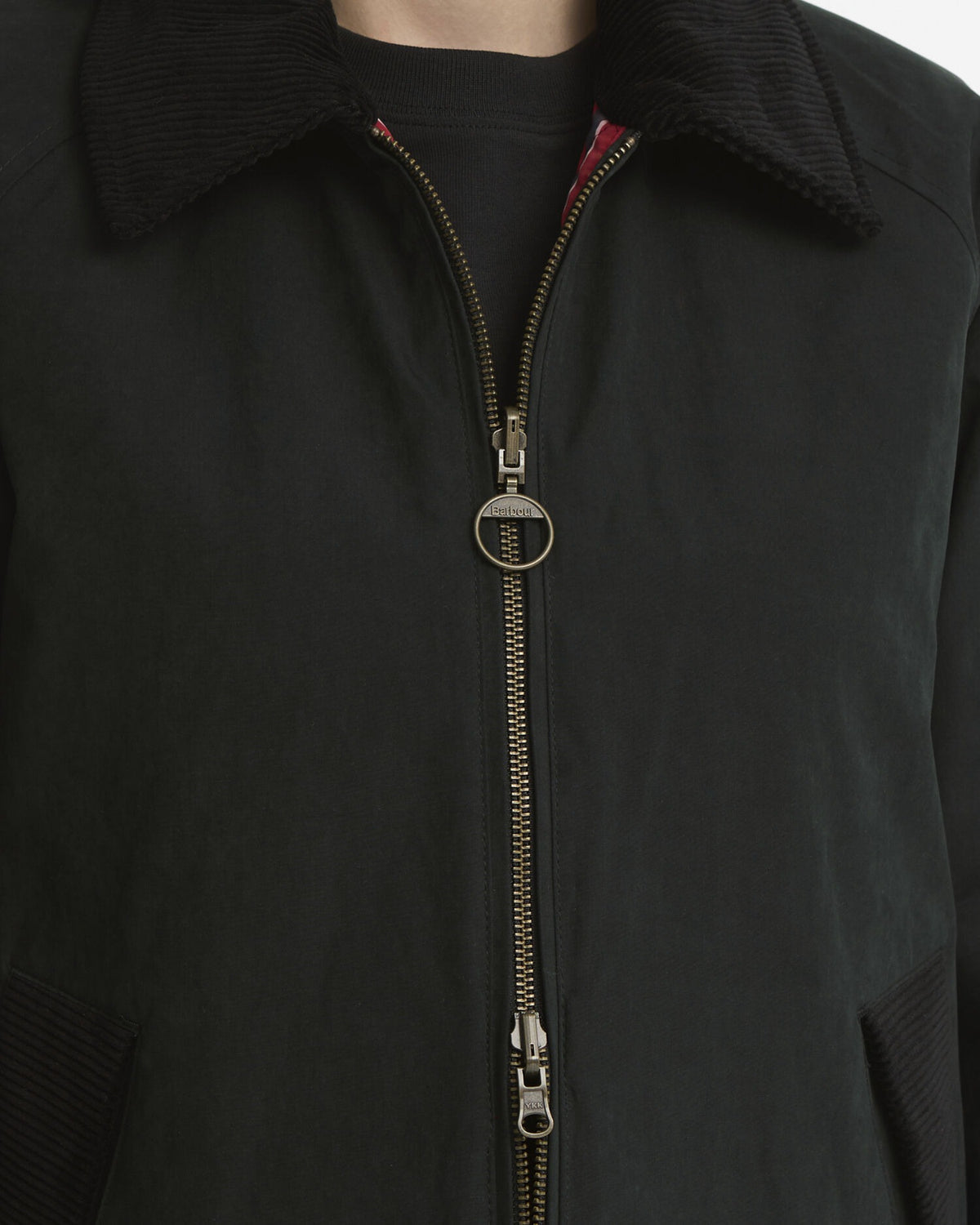 Dawn Reversible Casual Jacket - Black/Cardinal