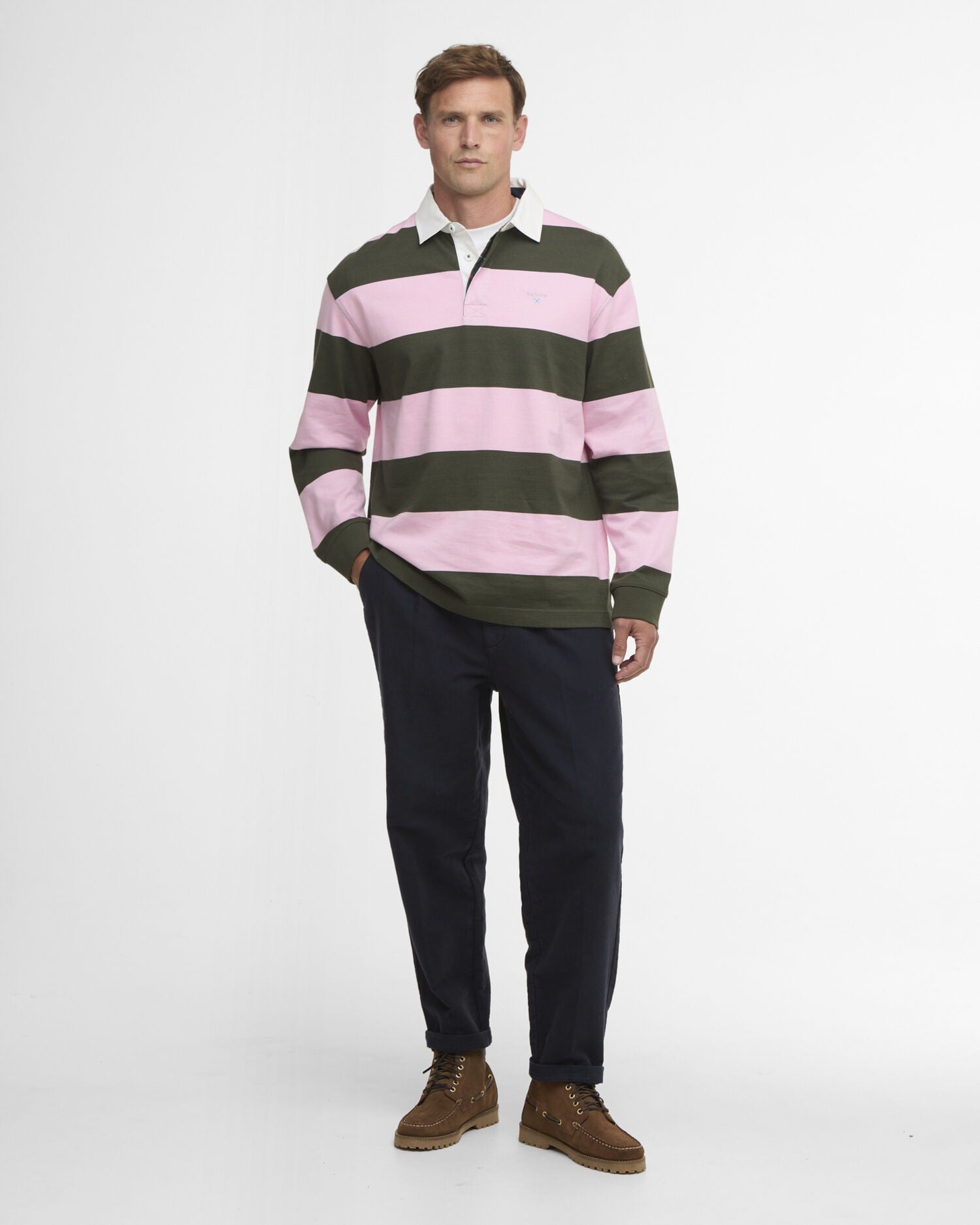 Broome Rugby Shirt - Pink