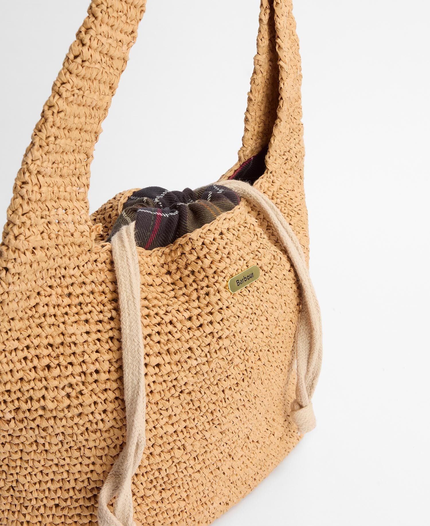 Lily Woven Tote Bag - Natural