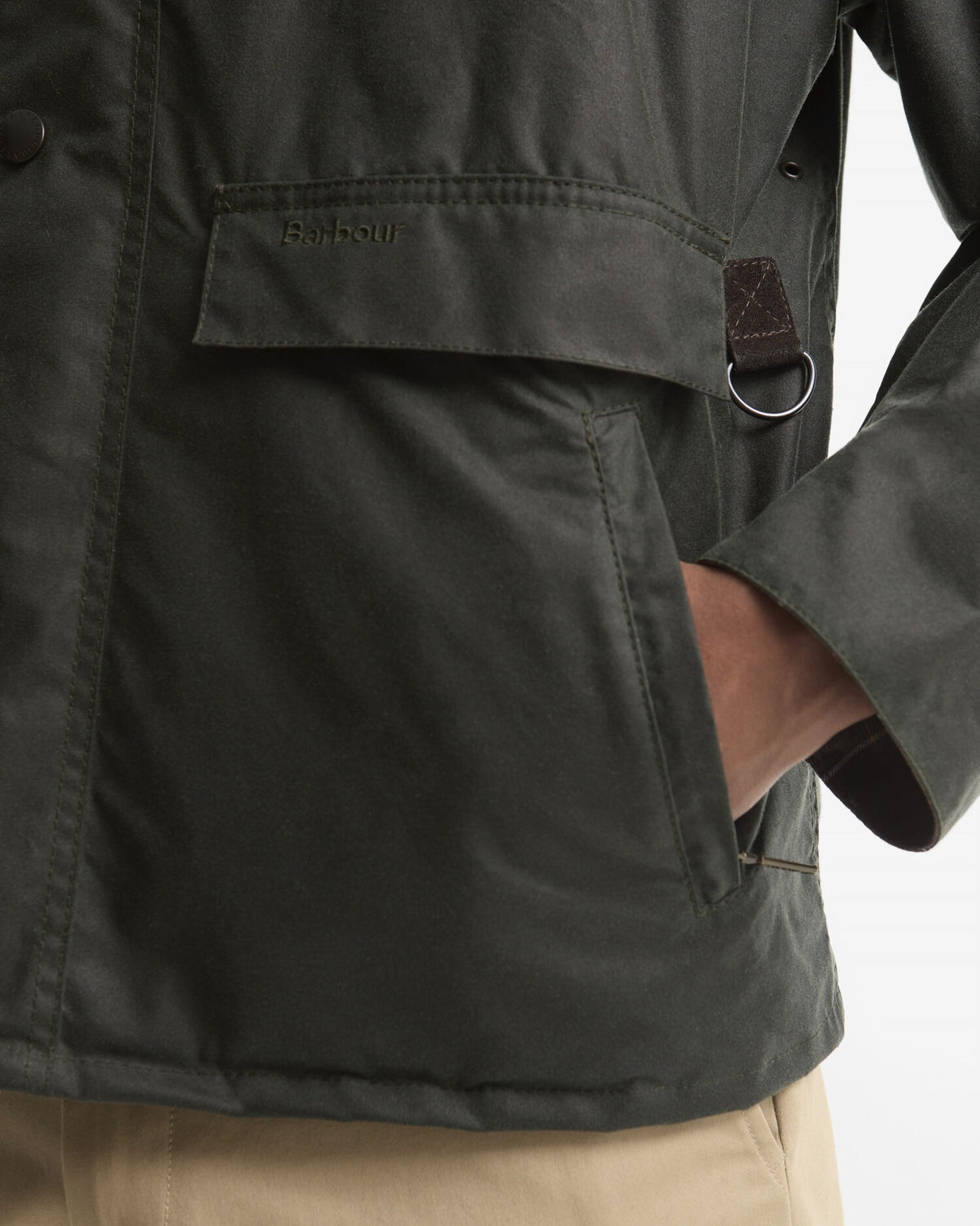 Icons Spey Waxed Jacket - Sage