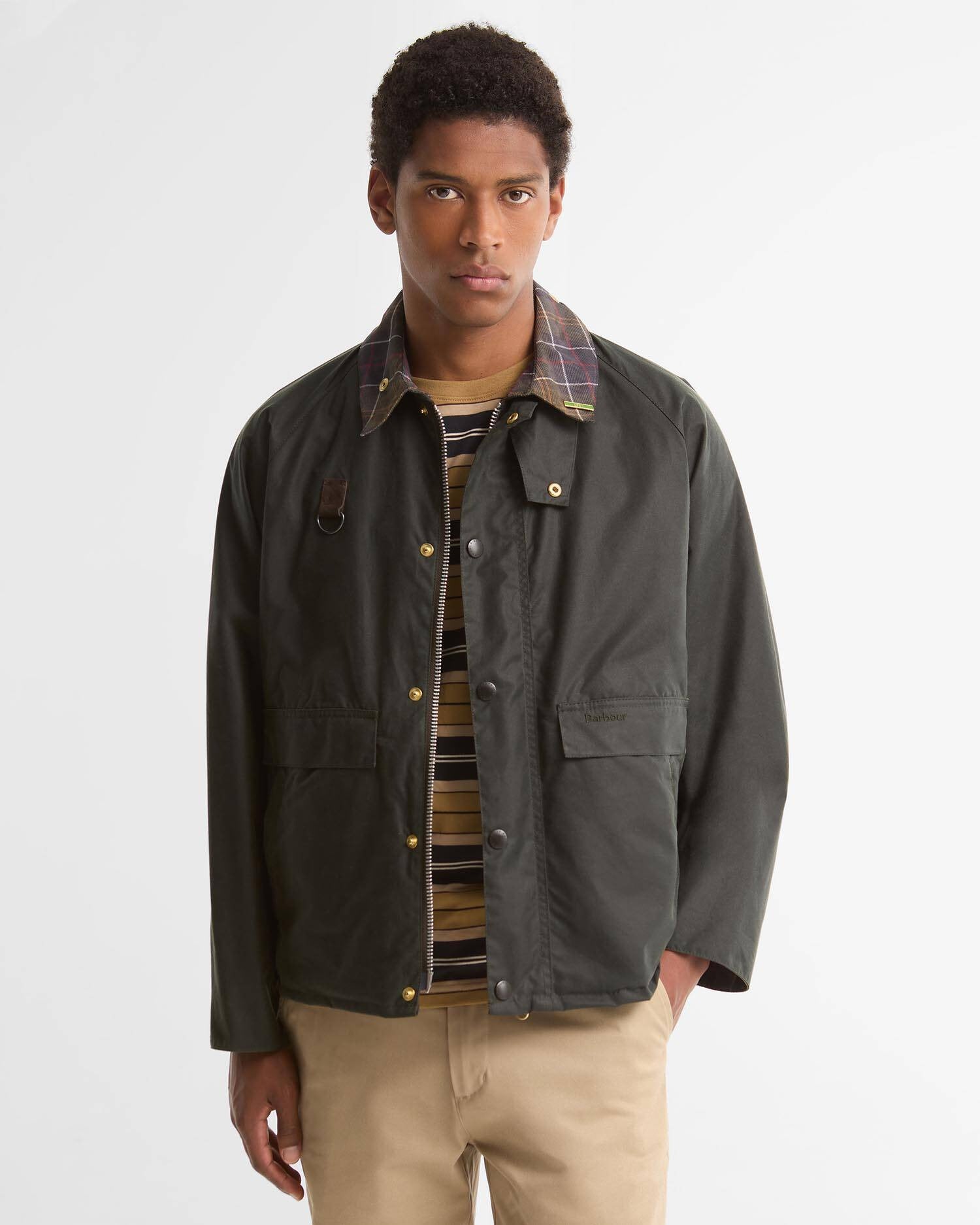 Icons Spey Waxed Jacket - Sage
