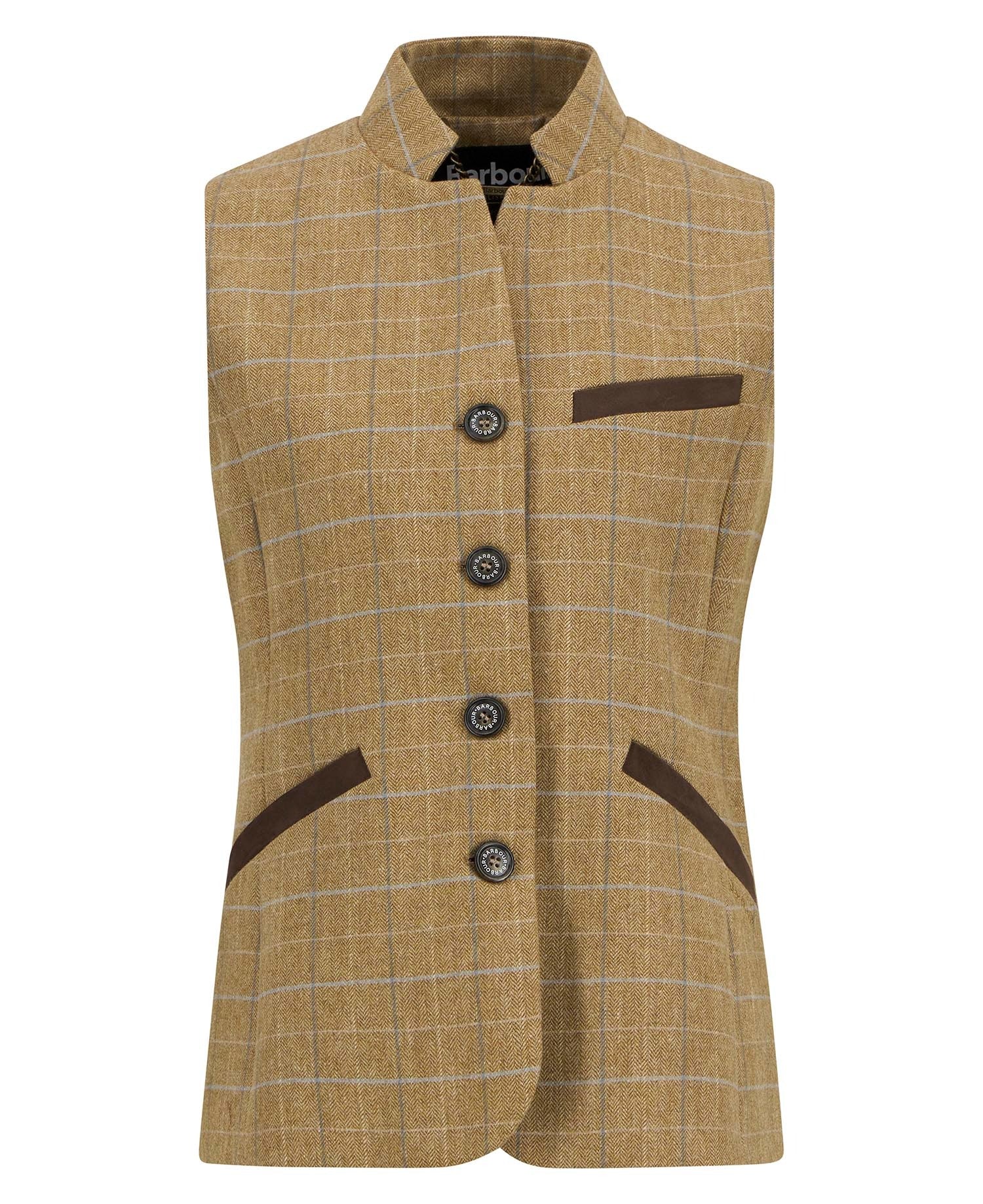 Petunia Tailored Gilet - Soft Blue