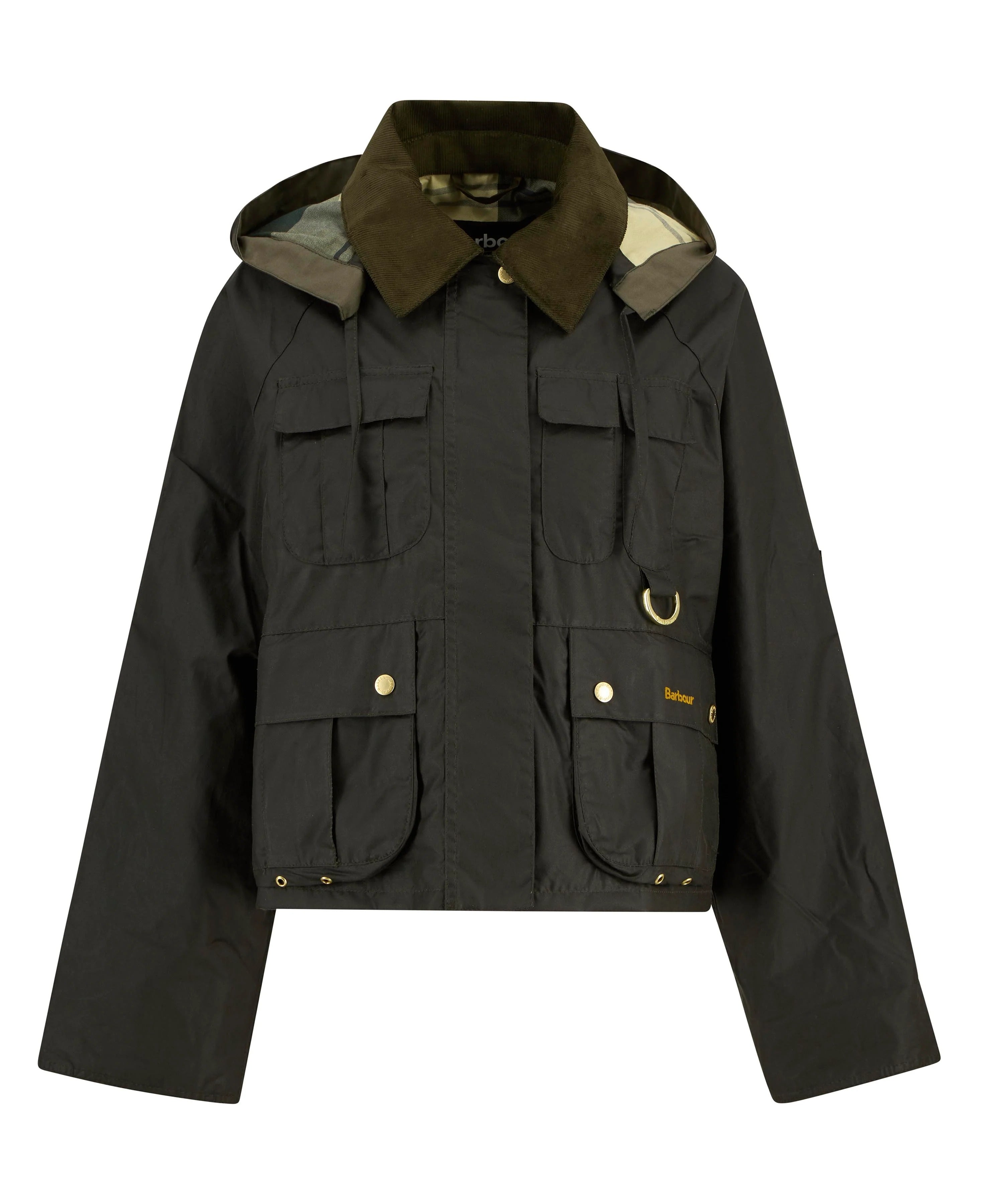 Liza Waxed Jacket - Fern/Ancient