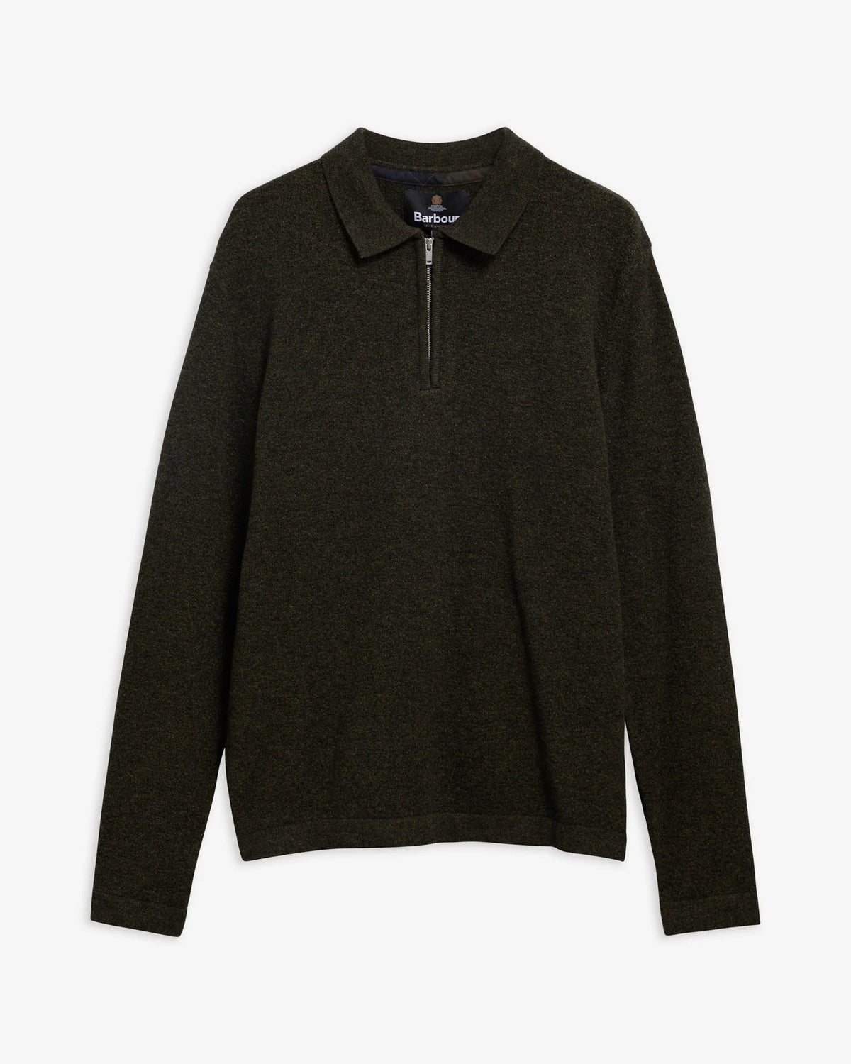 Bearsted Knitted Polo Shirt - Sage