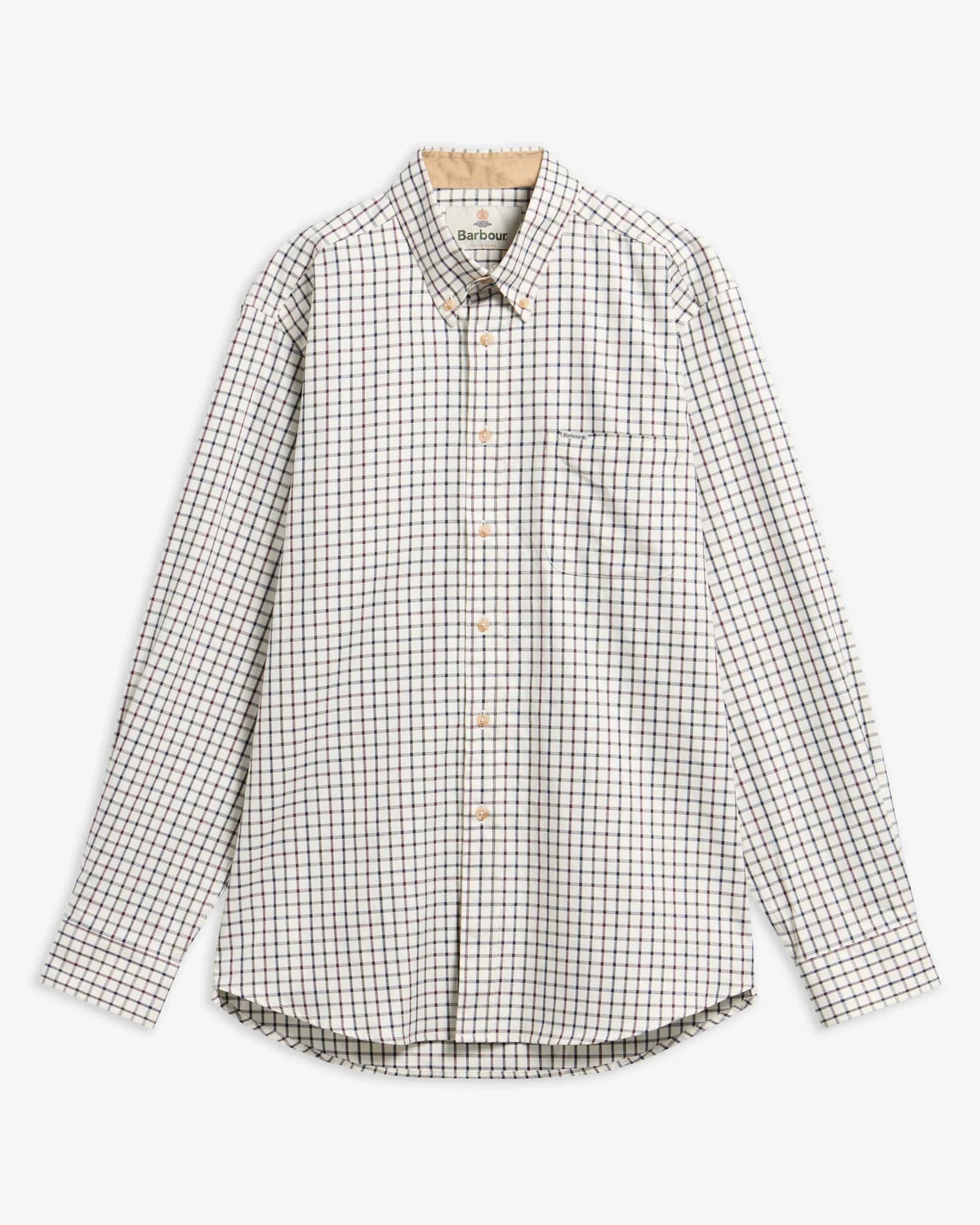Sporting Regular Long-Sleeved Shirt - Dark Bordeaux