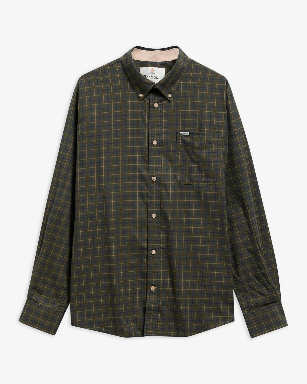 Bank Regular Long-Sleeved Shirt - Olive