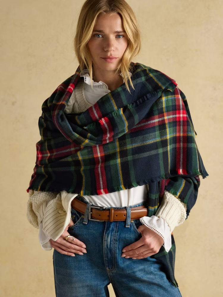 Bracewell Navy Scarf