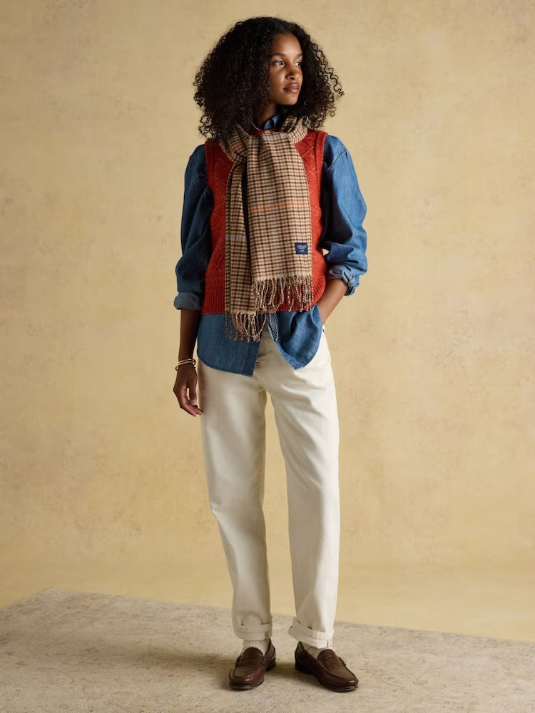 Langtree Tan Brown Scarf