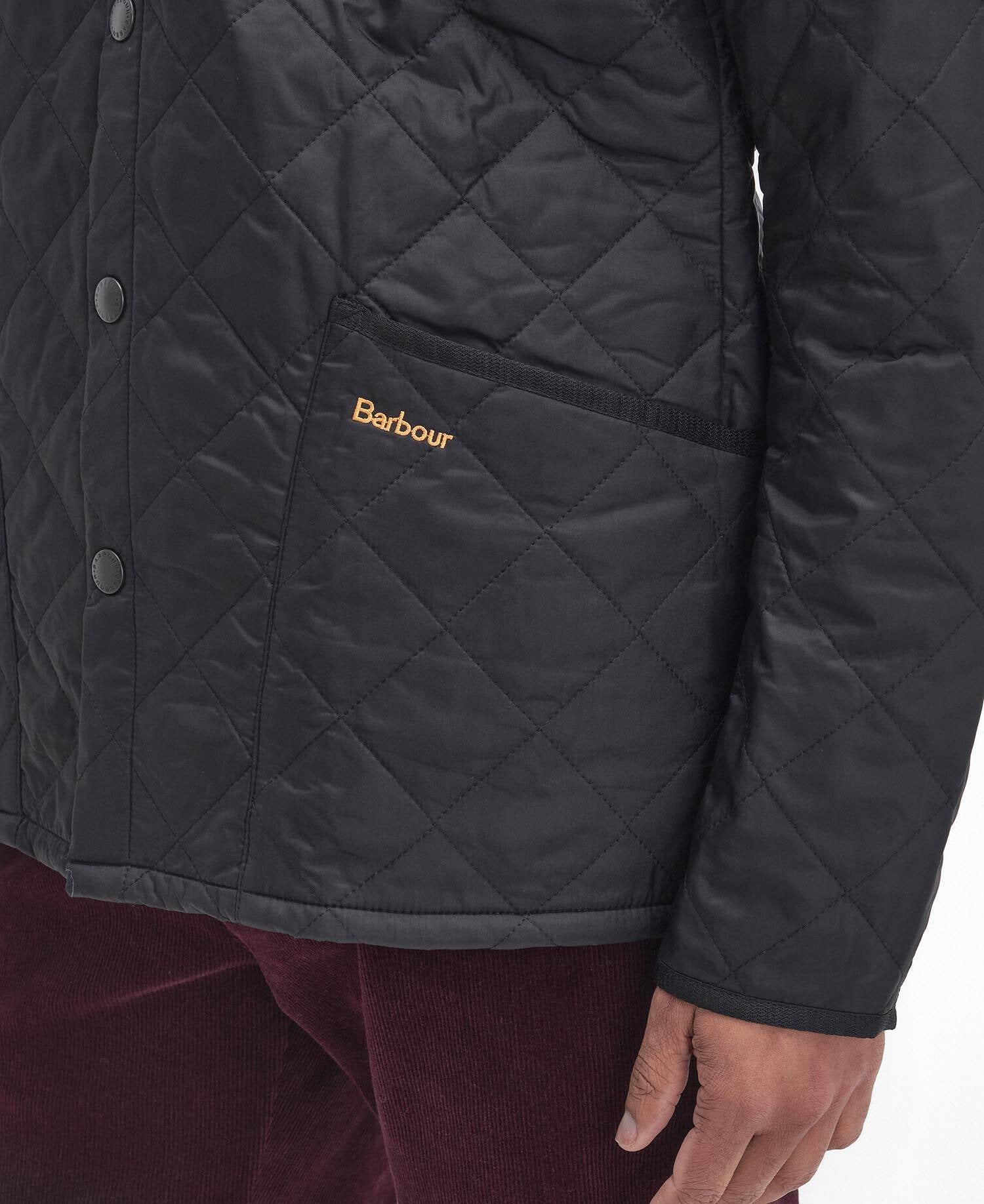 Heritage Liddesdale Quilted Jacket - Black