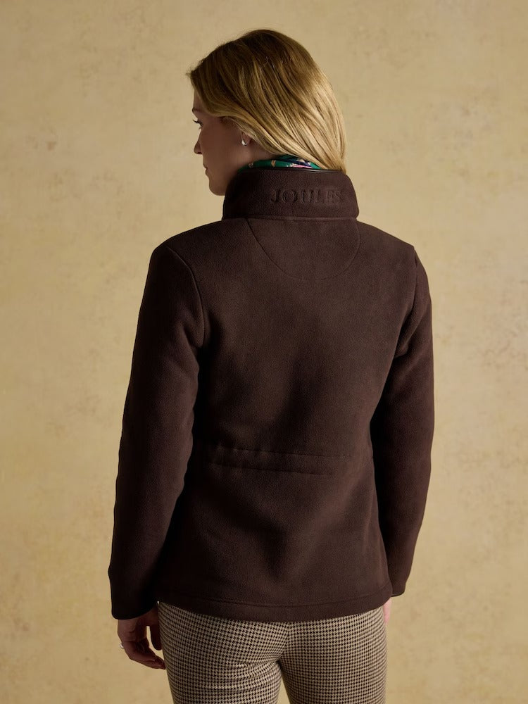 Heritage Chocolate Zip Up Polar Fleece
