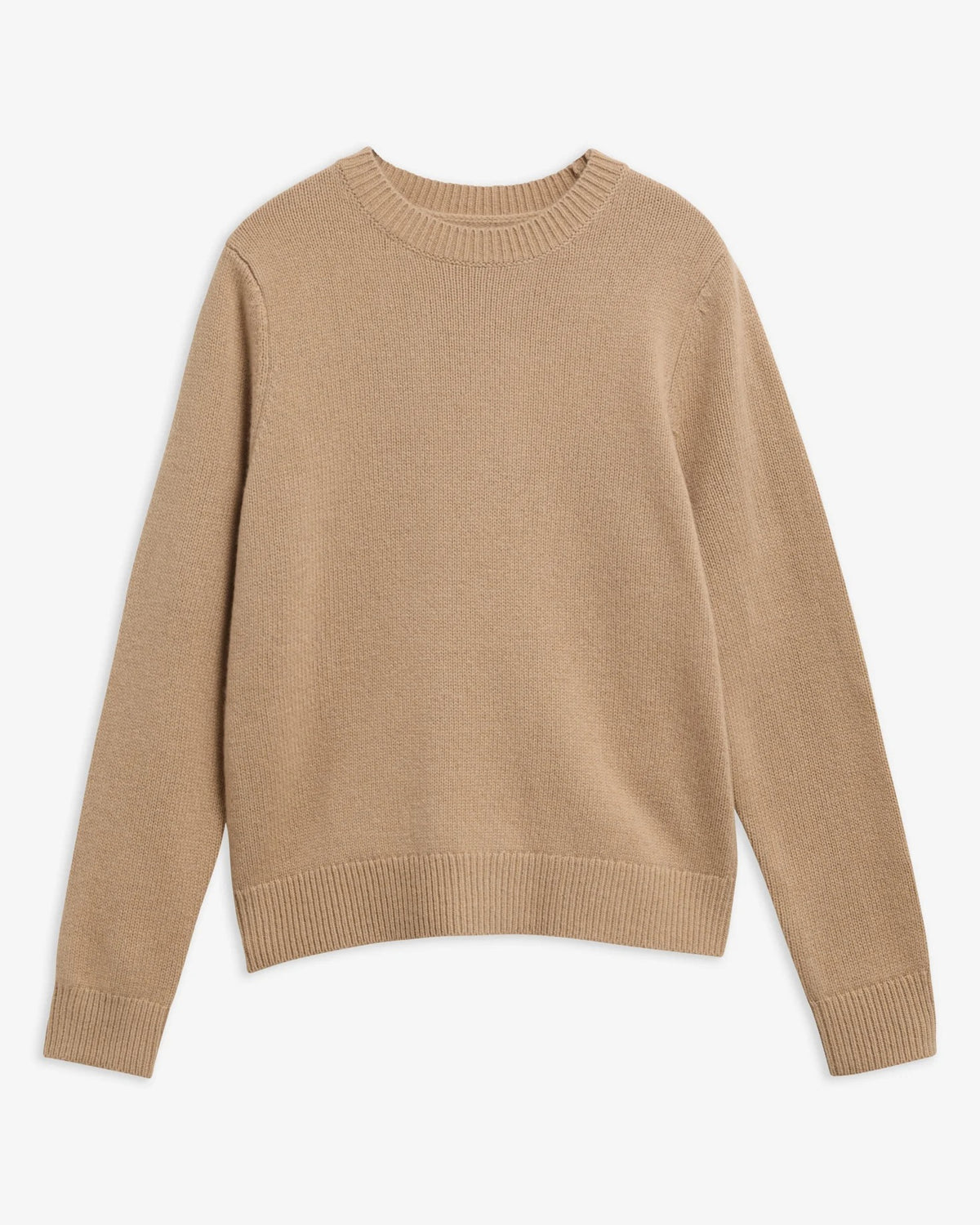 Woodhouse Wool-Cashmere Crew Neck Jumper - Warm Trench