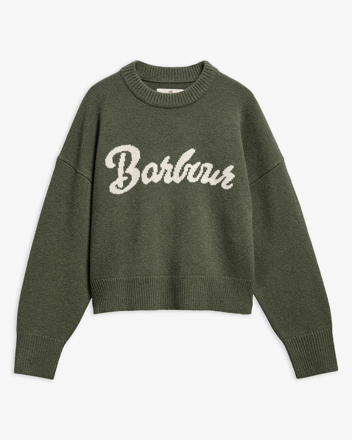 Ivybridge Crew Neck Jumper - Olive