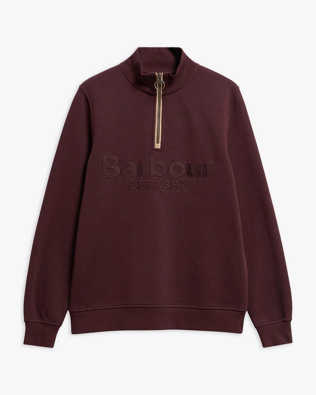 Cynthia Quarter-Zip Jumper - Fig