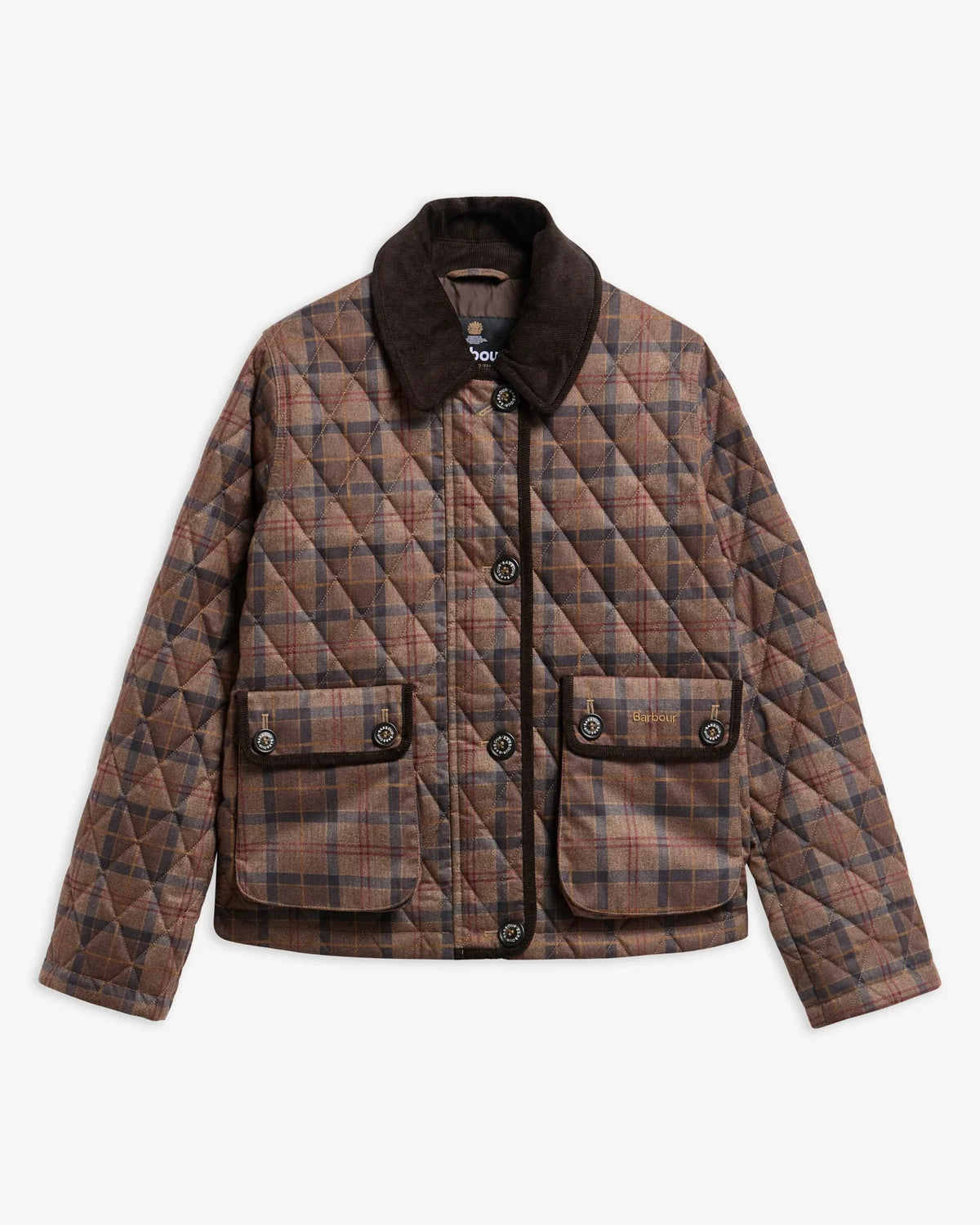 Loudon Tartan Quilted Jacket - Muted Tartan