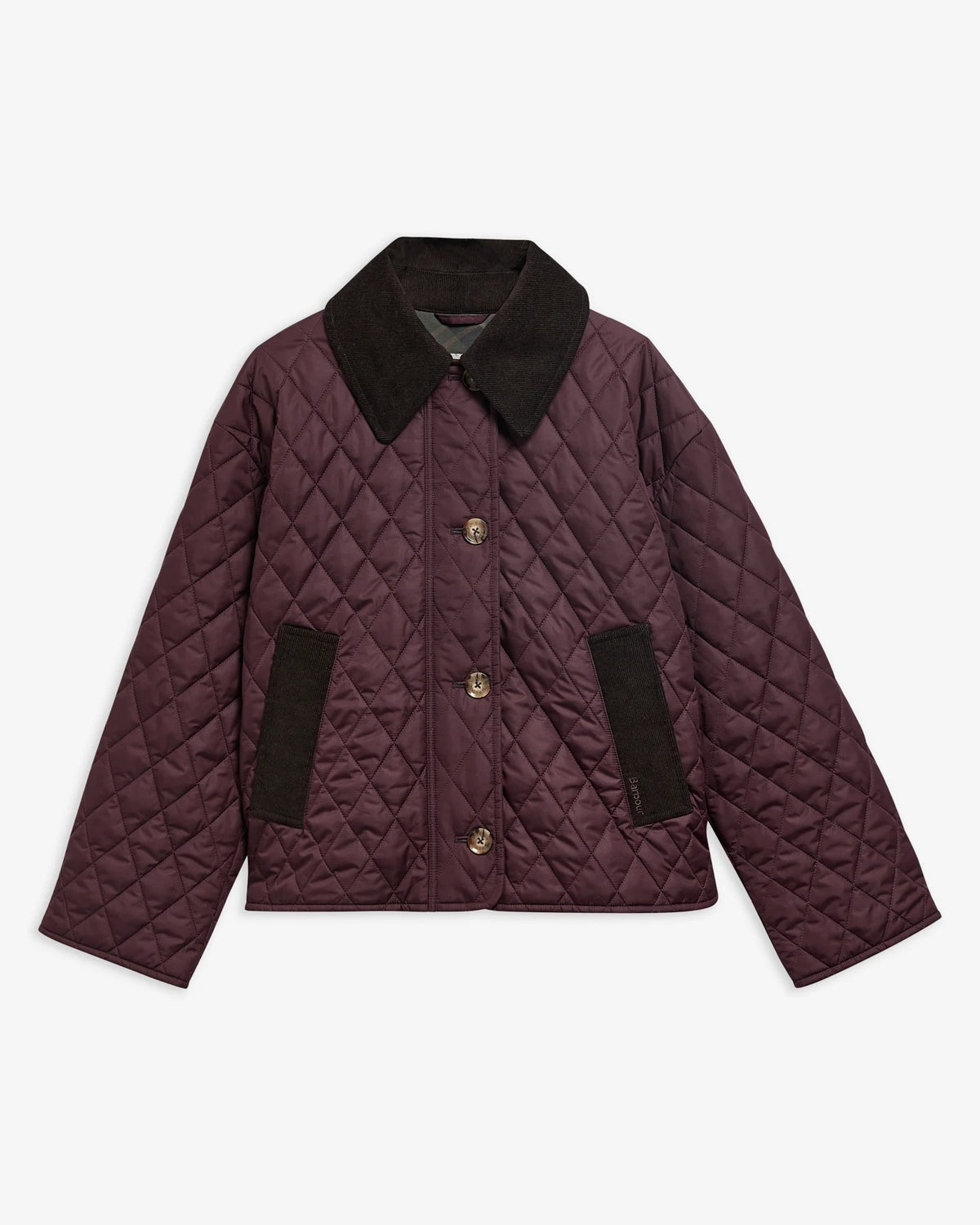Moira Quilted Jacket - Fig/Shadow Classic