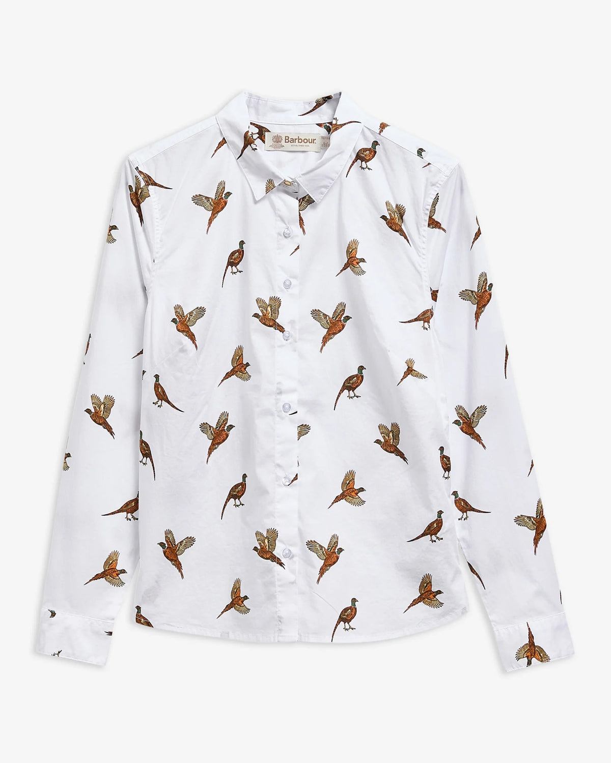 Brambles Tailored Long-Sleeved Shirt - Multi Bird