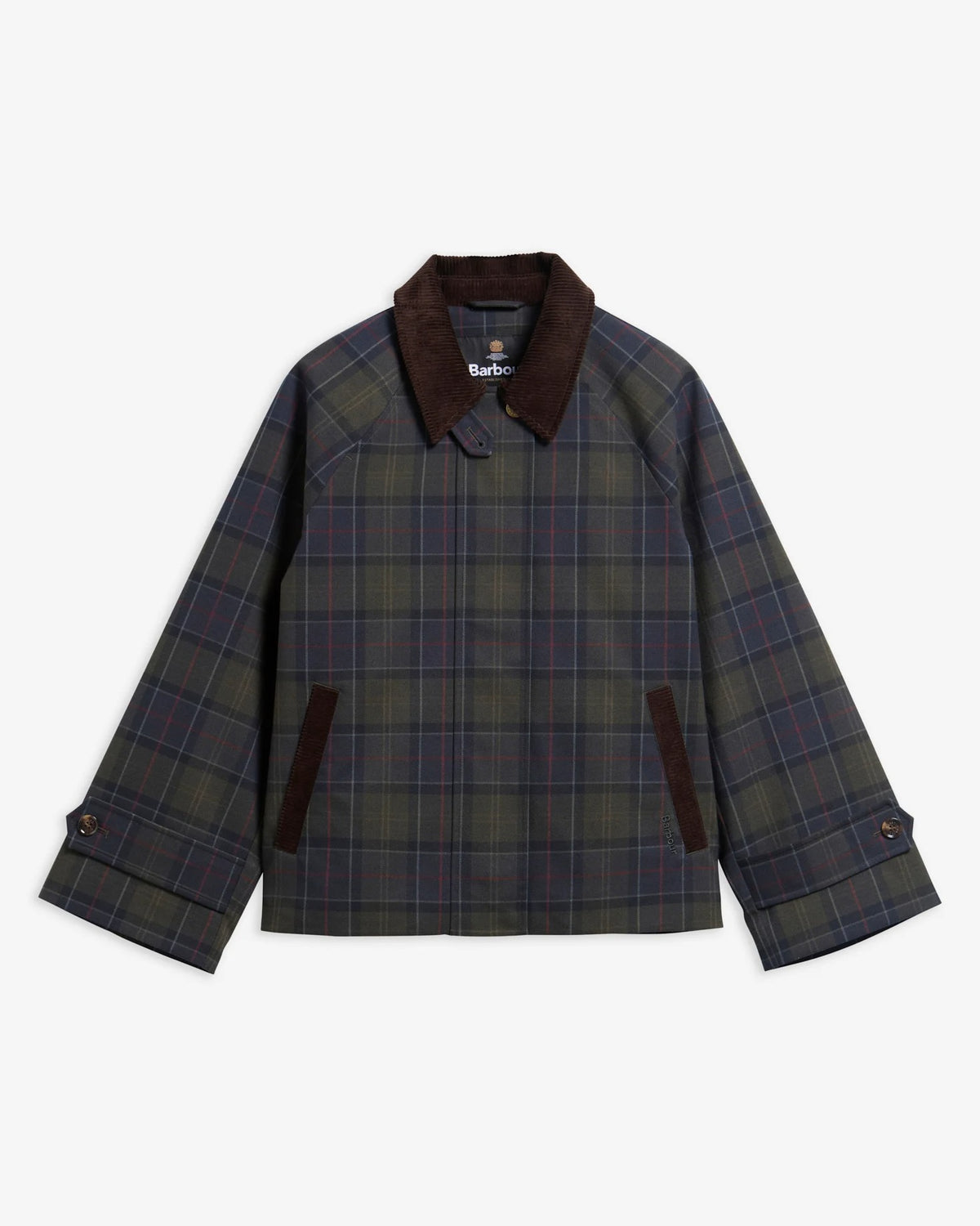 Sandra Tartan Showerproof Jacket - Shadow Classic Tartan