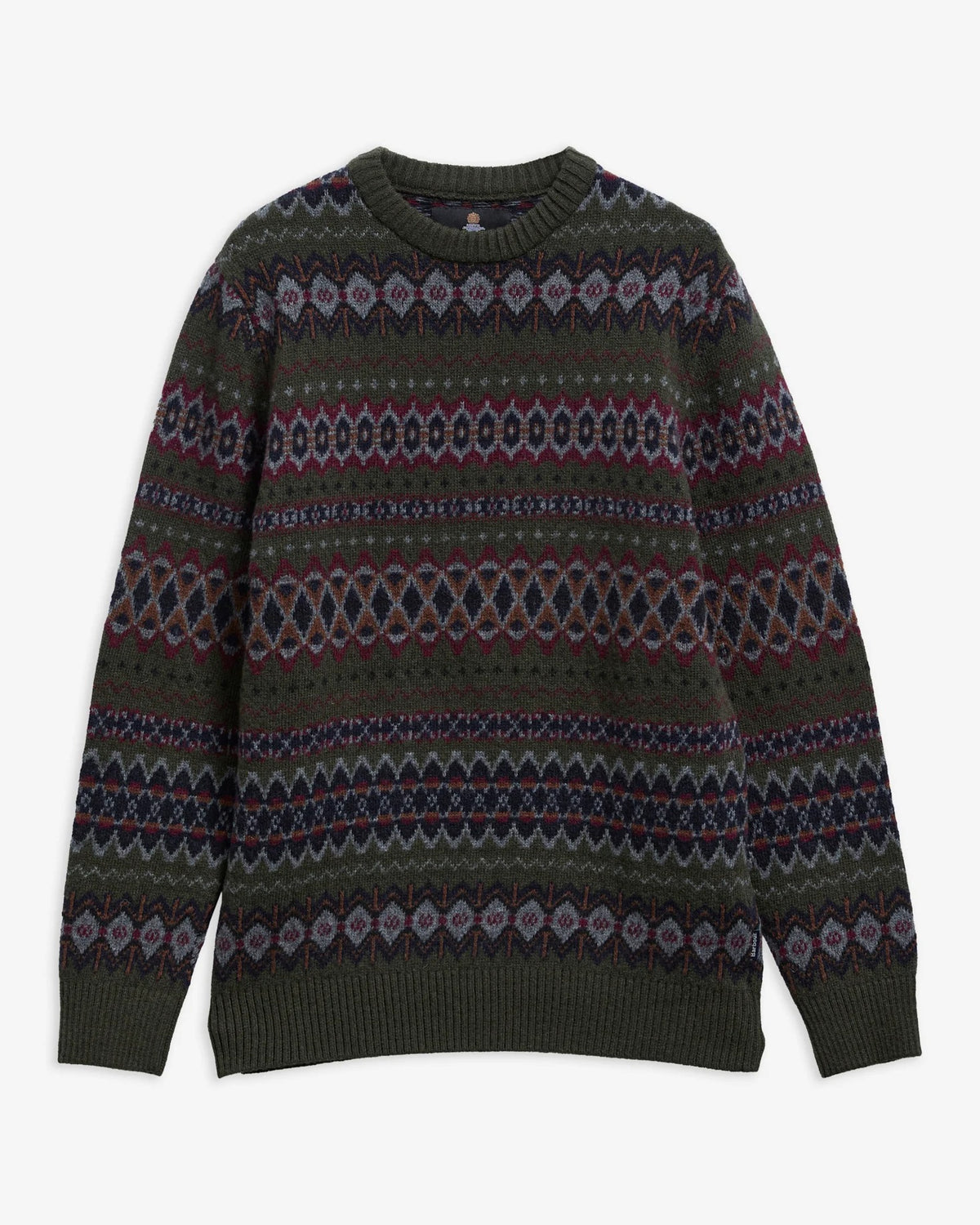 Case Fair Isle Jumper - Shadow