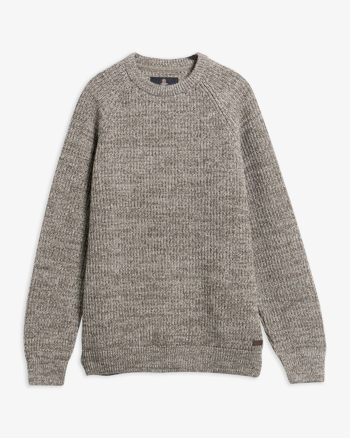 Horseford Crew Neck Jumper - Shadow Green