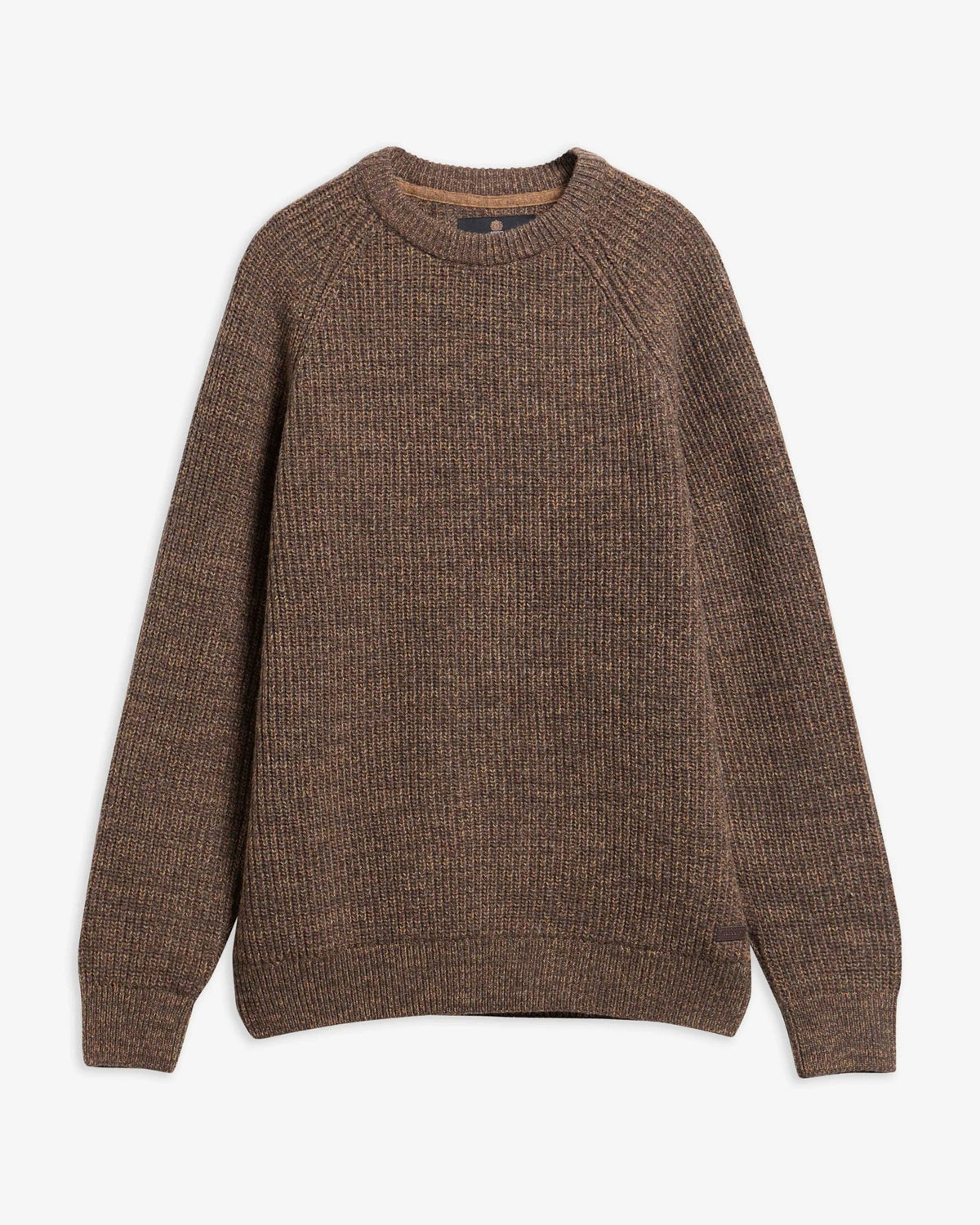 Horseford Crew Neck Jumper - Camel