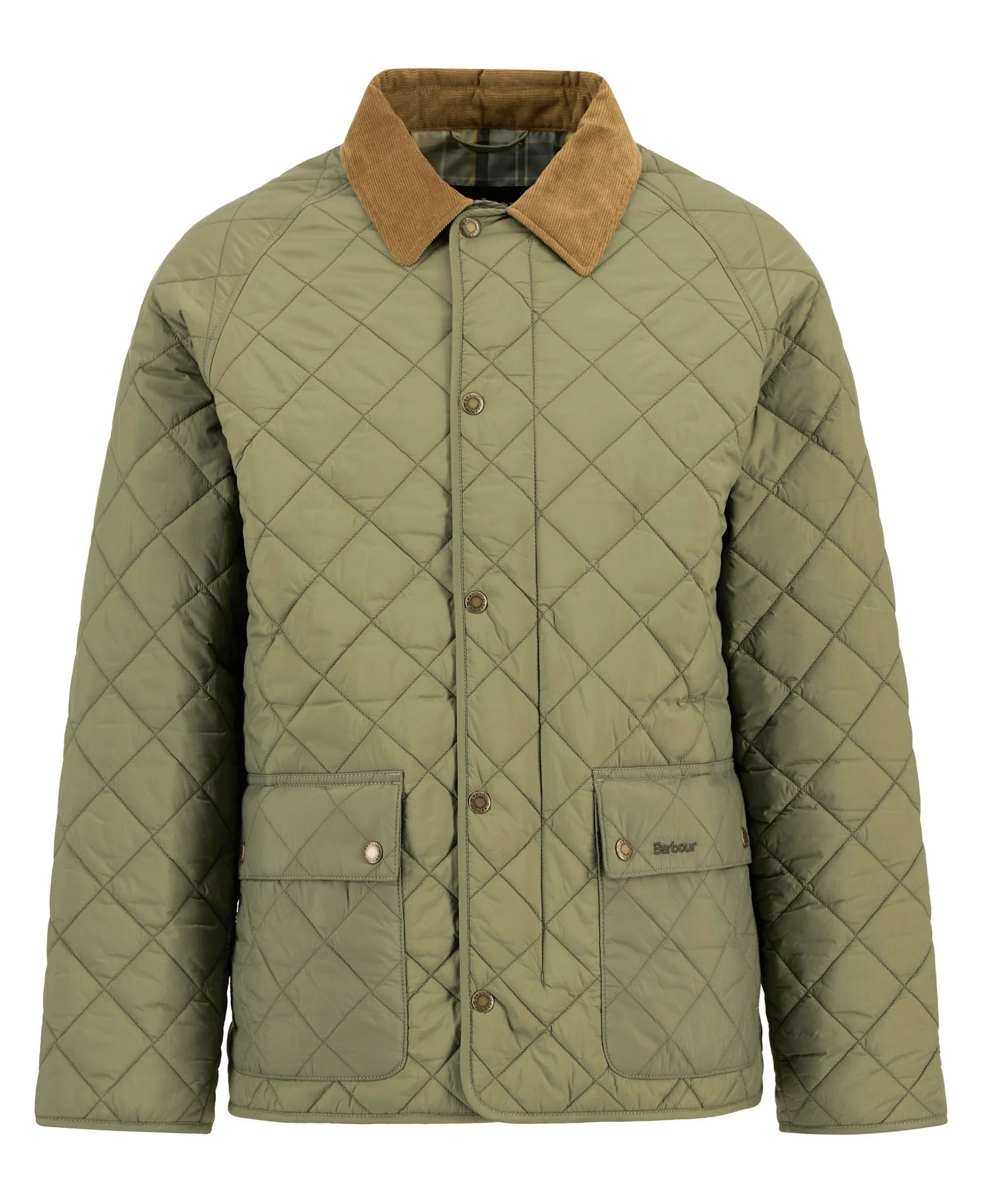City Bedale Quilted Jacket - Dusty Olive