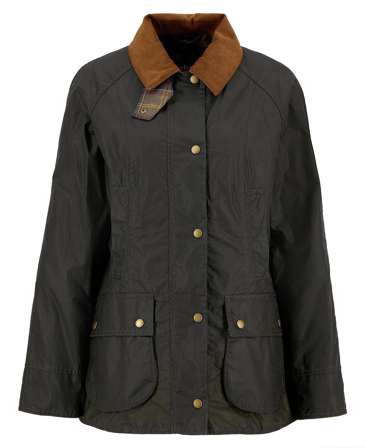 Lightweight Beadnell Waxed Jacket - Archive Olive