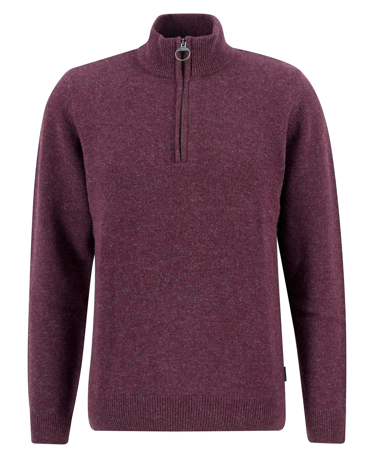 Holden Quarter-Zip Jumper - Ruby Marl