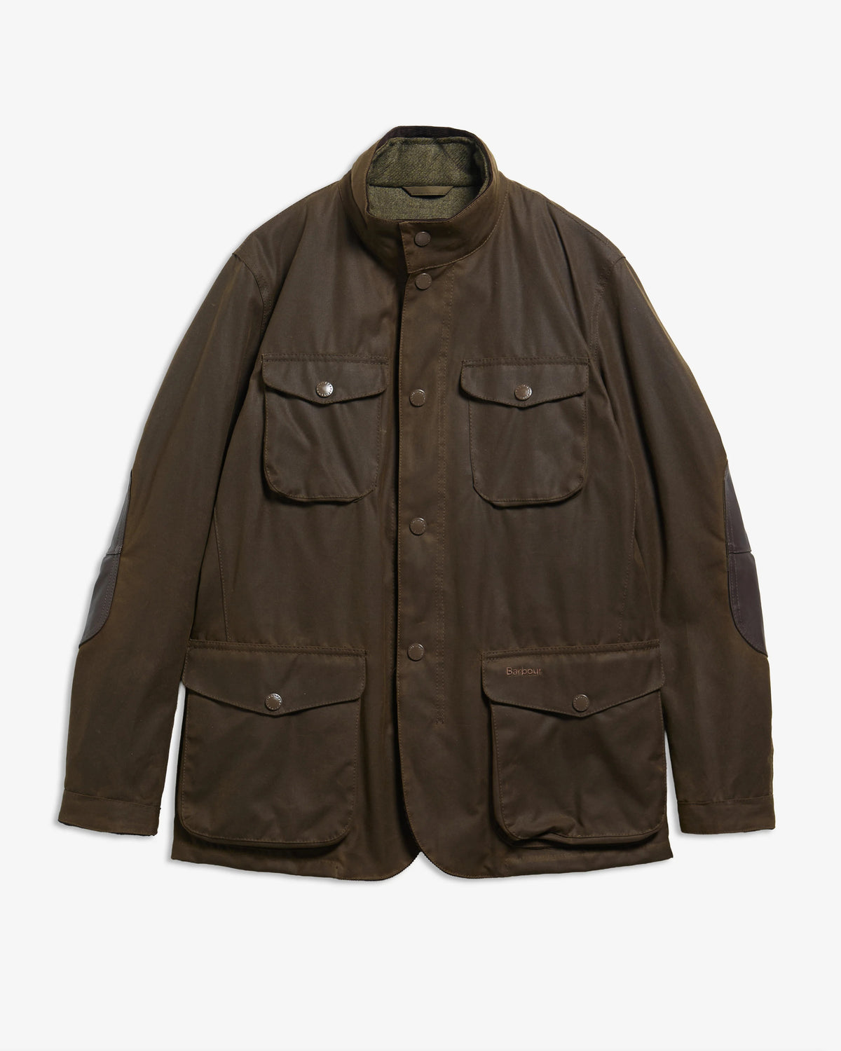Ogston Waxed Jacket - Olive