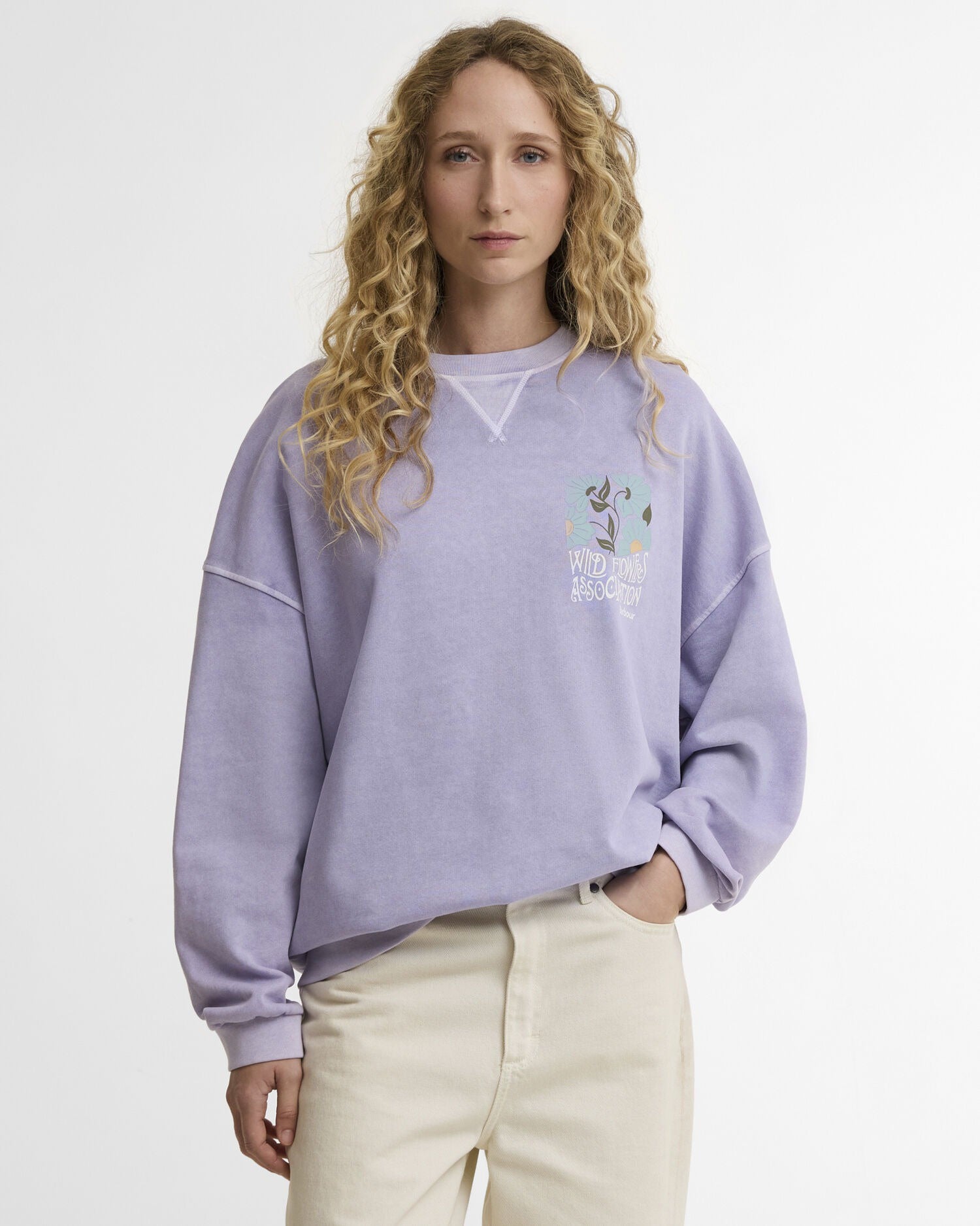 Selena Sweatshirt - Heather Mist