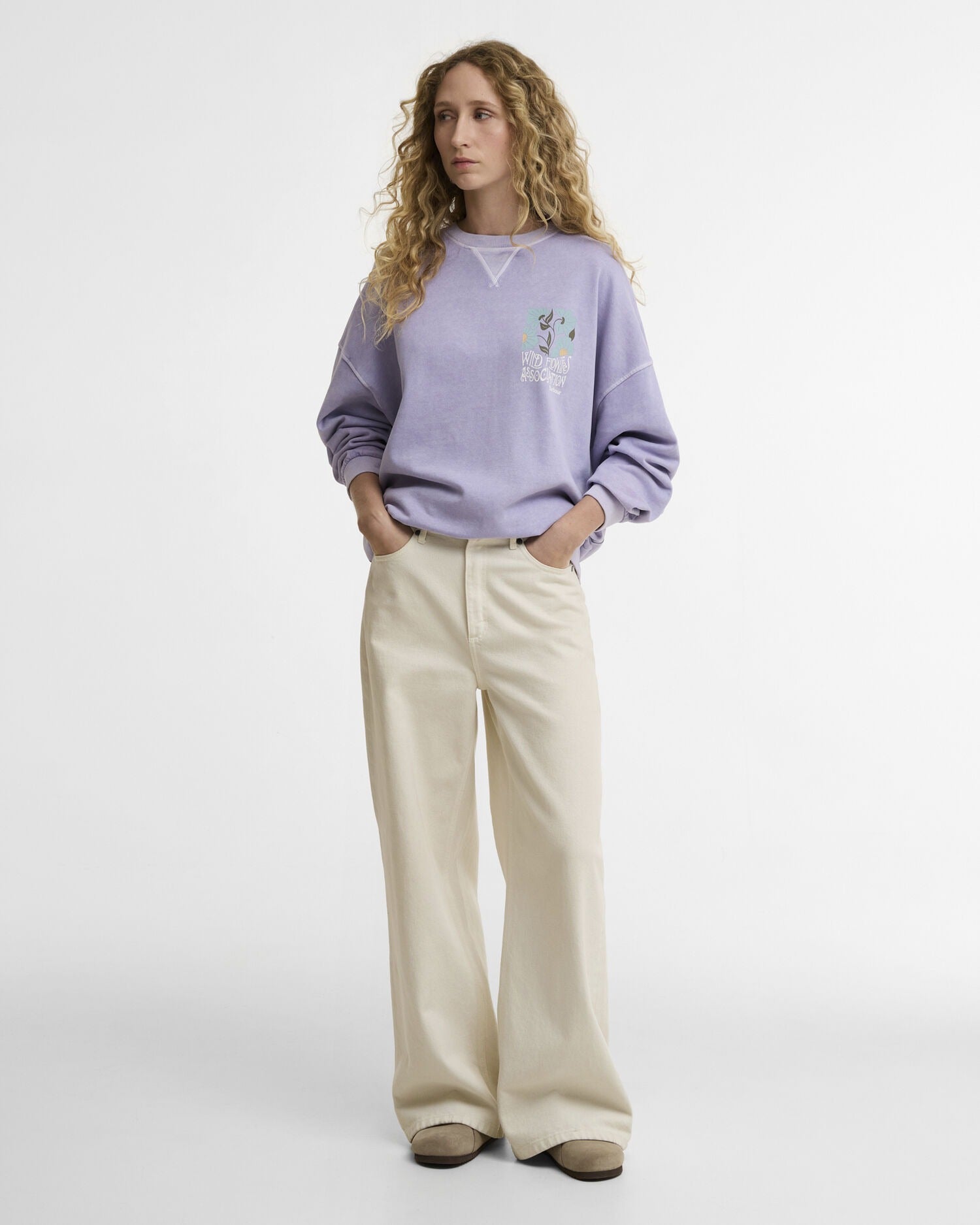 Selena Sweatshirt - Heather Mist