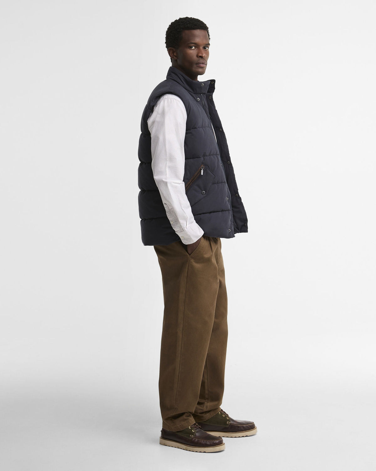 Powell Puffer Gilet - Dark Navy