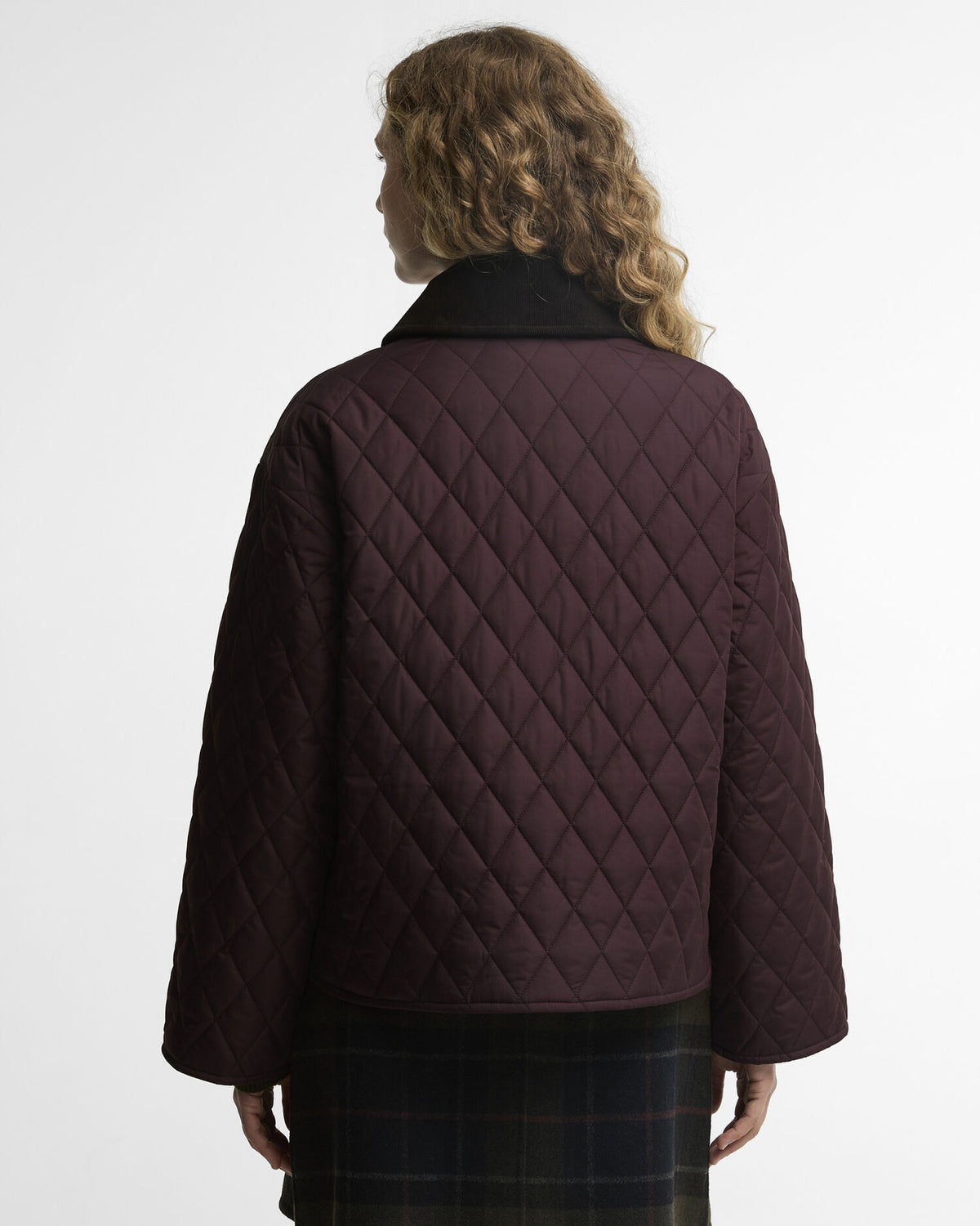 Moira Quilted Jacket - Fig/Shadow Classic