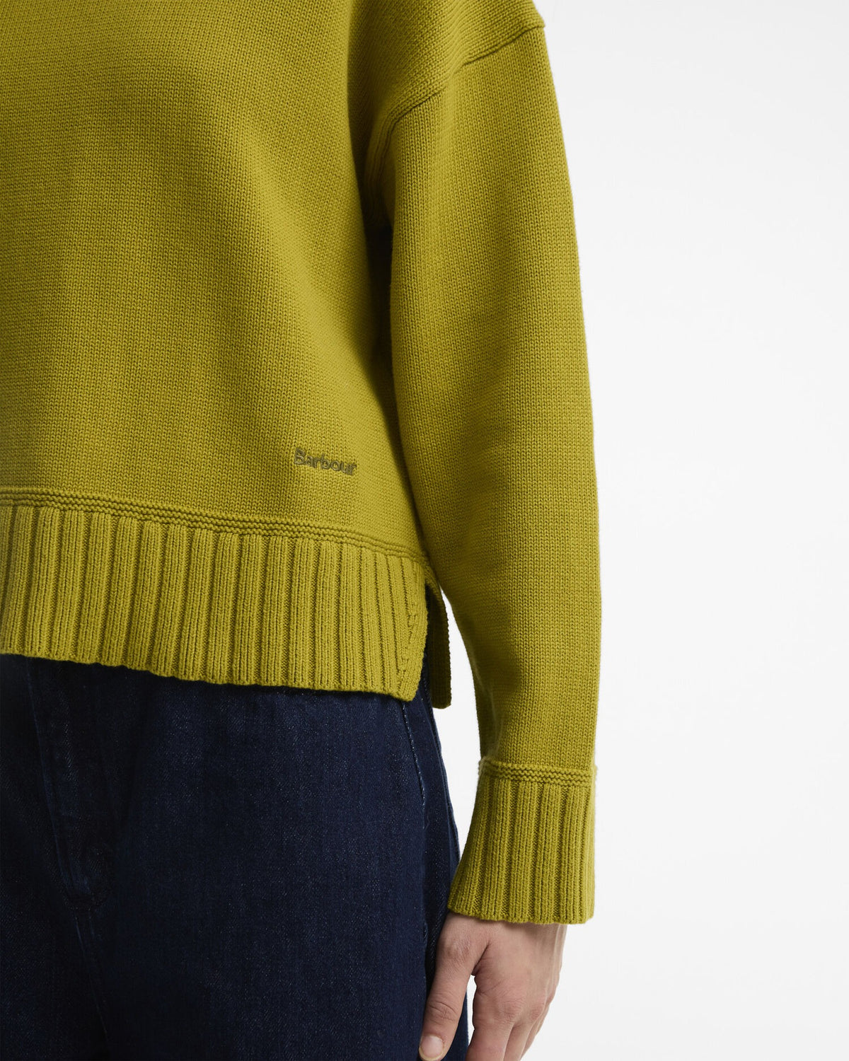 Harling Crew Neck Jumper - Pear