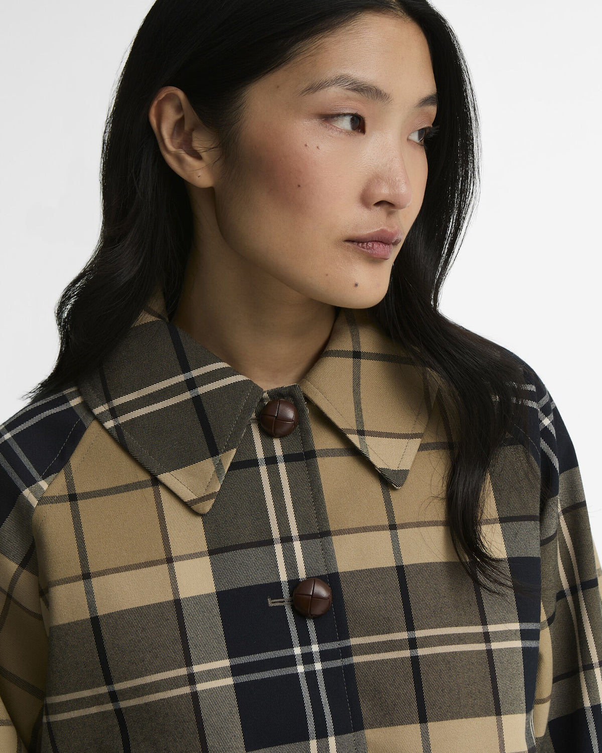 Delilah Tartan Showerproof Jacket - Birchwood Dress