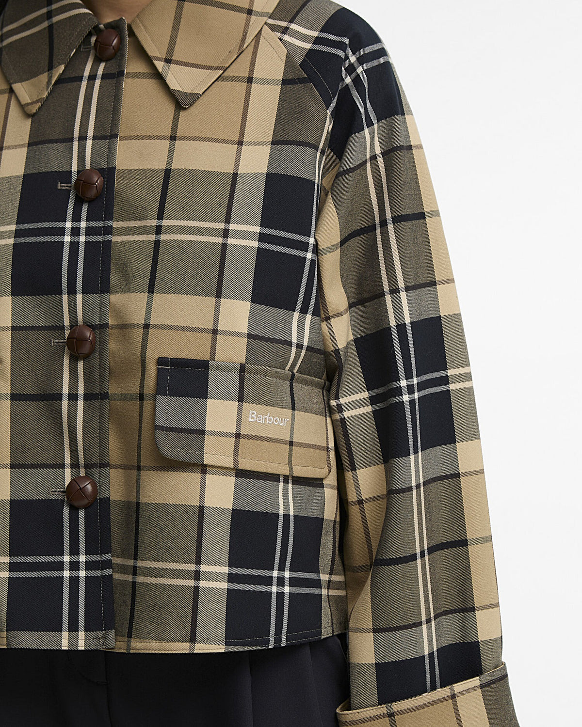 Delilah Tartan Showerproof Jacket - Birchwood Dress