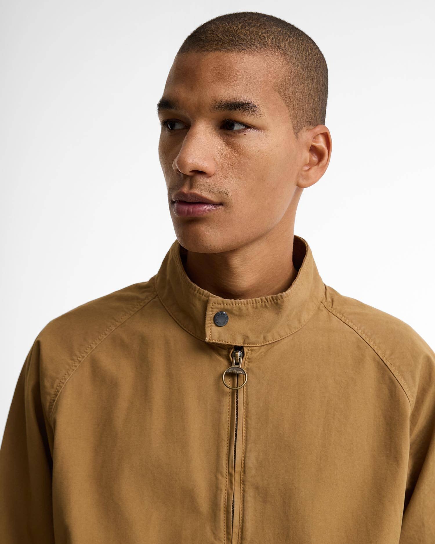 Royston Cotton Harrington Jacket - Camel