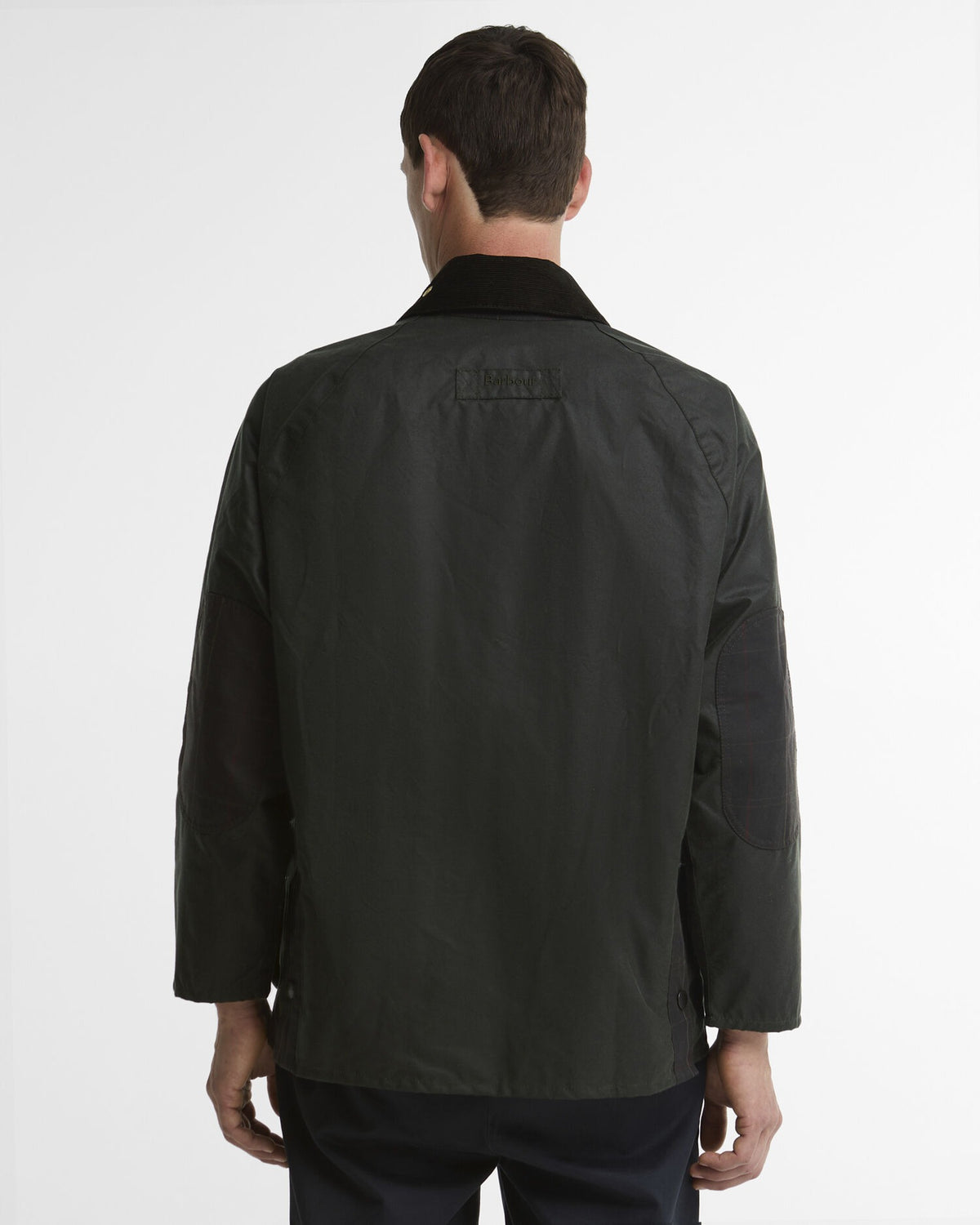 Icons Patch Bedale Waxed Jacket - Sage