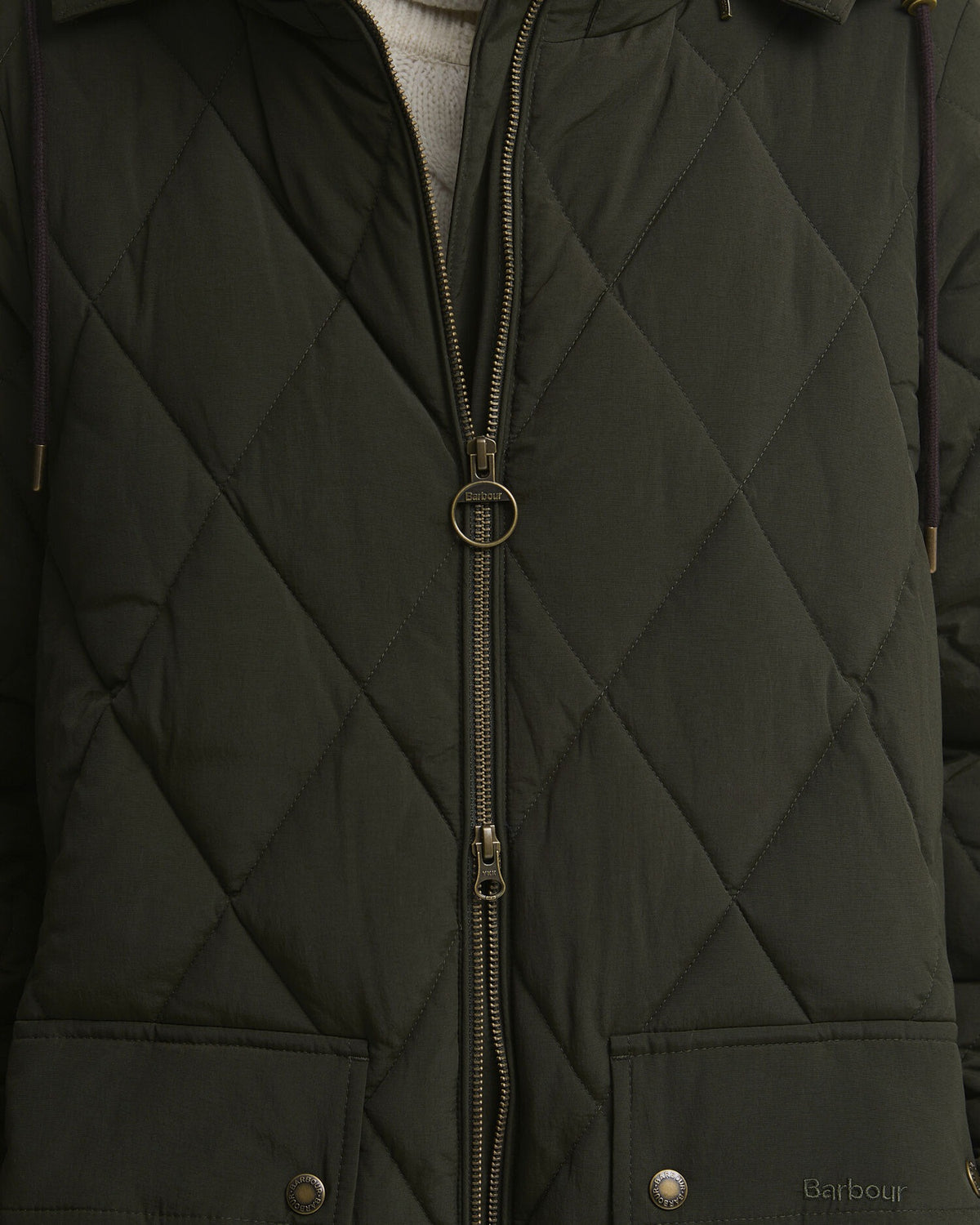 Rafaella Quilted Jacket - Sage/Classic