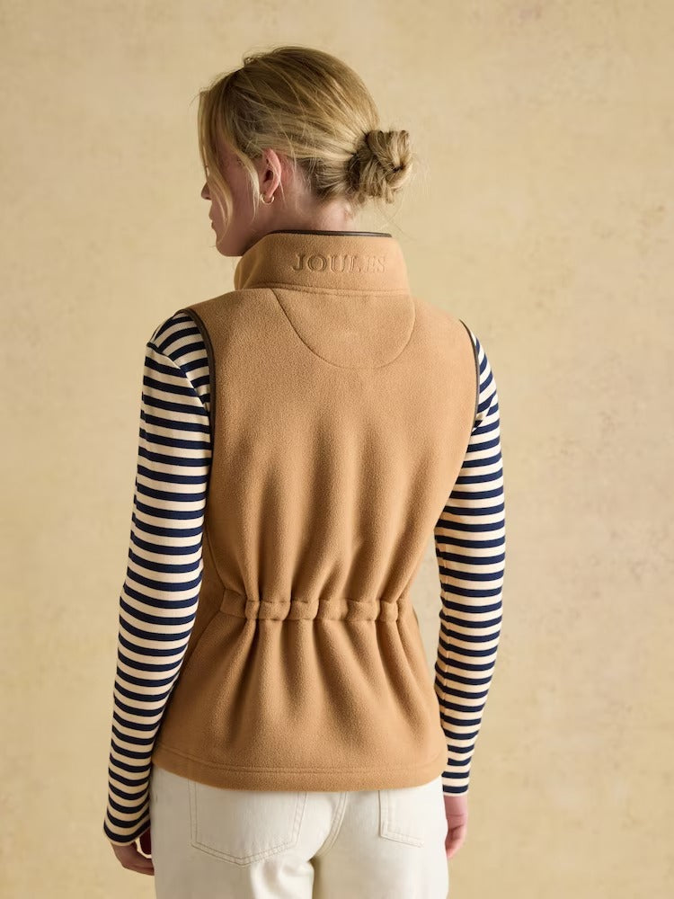 Heritage Tan Regular Fleece Gilet