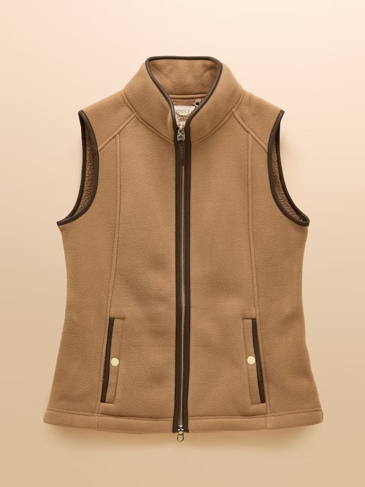 Heritage Tan Regular Fleece Gilet