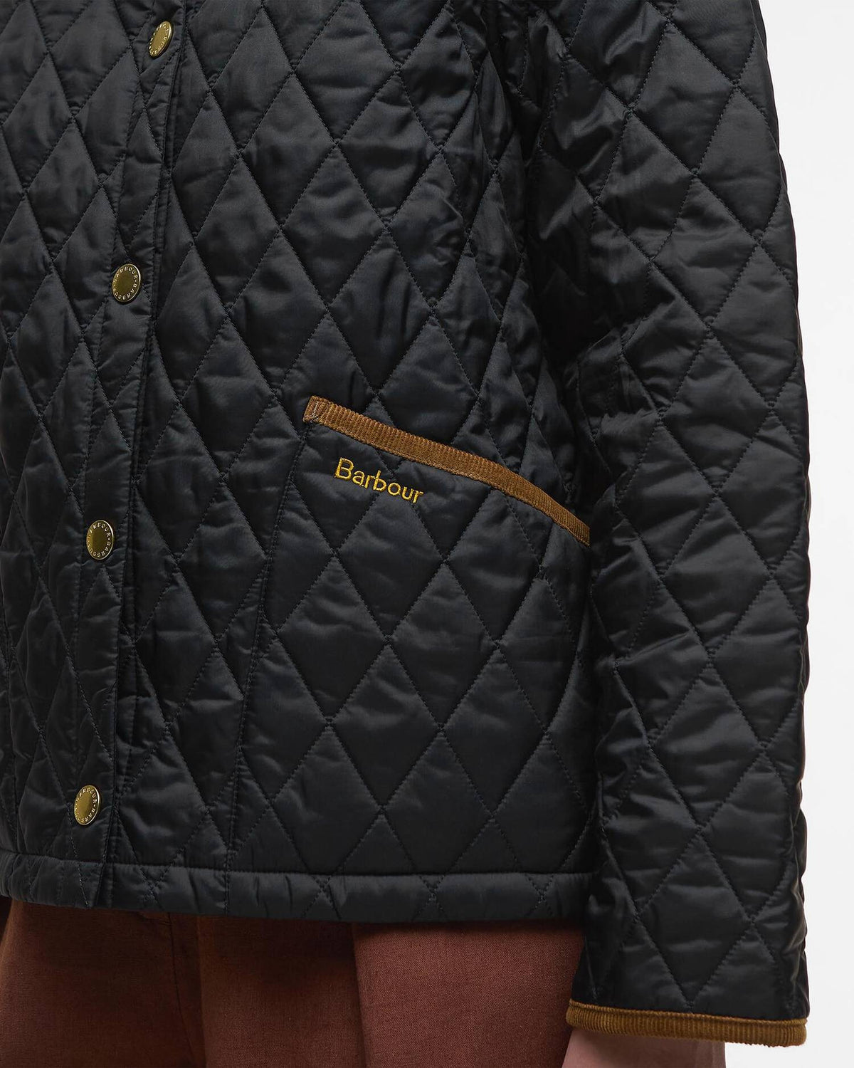 Icons Cropped Liddesdale Quilted Jacket - Black/Classic